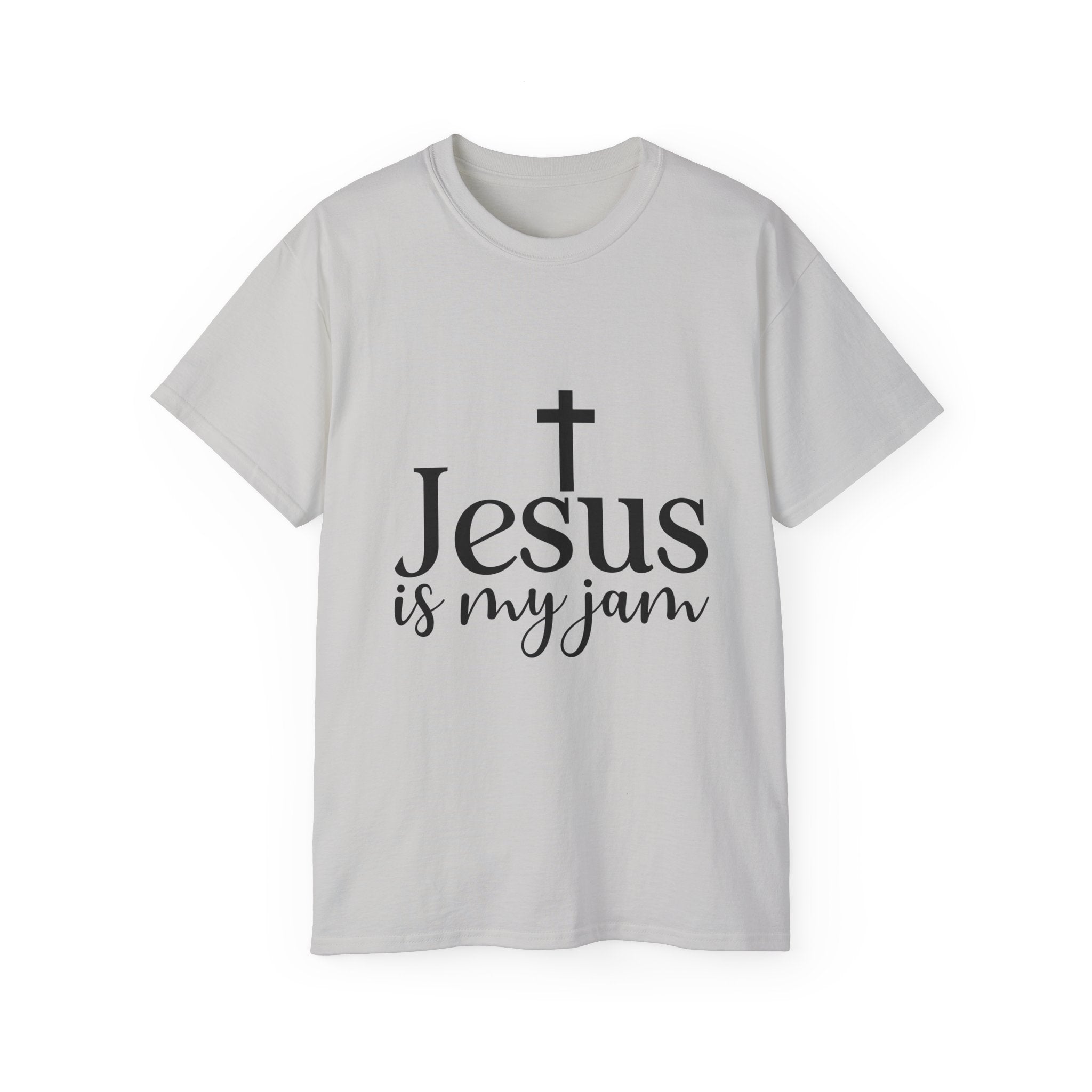 Unisex Jesus is my jam Tee - Inspirational Casual Wear, Christian T-Shirt, Motivational Gift, Faith-Based Apparel, Everyday Comfort