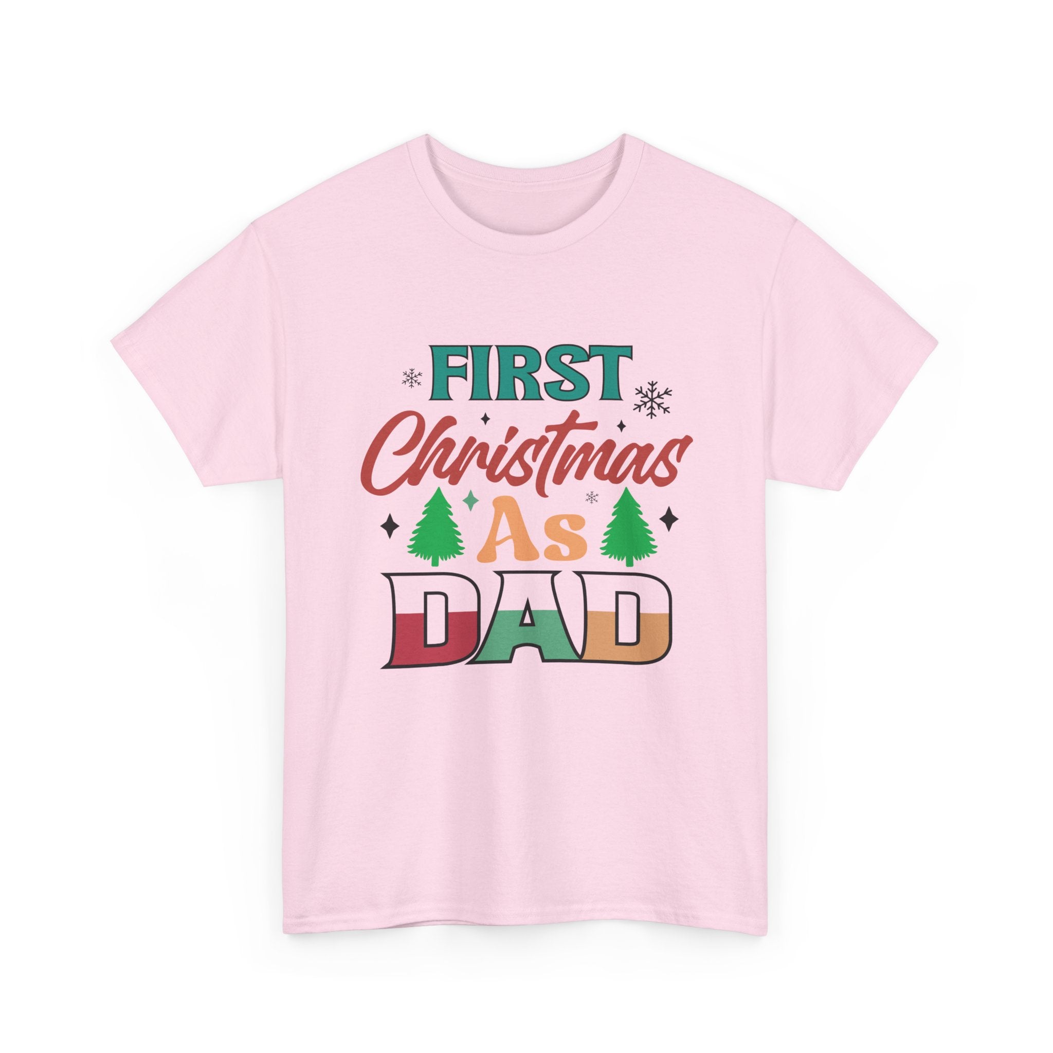 First Christmas as Dad T-Shirt | Gallory Hive
