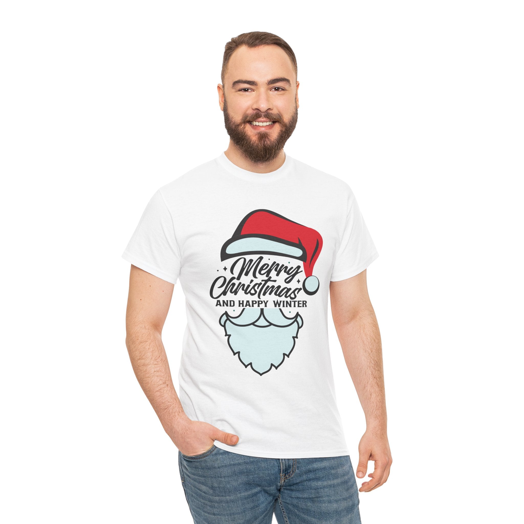 Festive Santa Beard Christmas Shirt | Gallory Hive