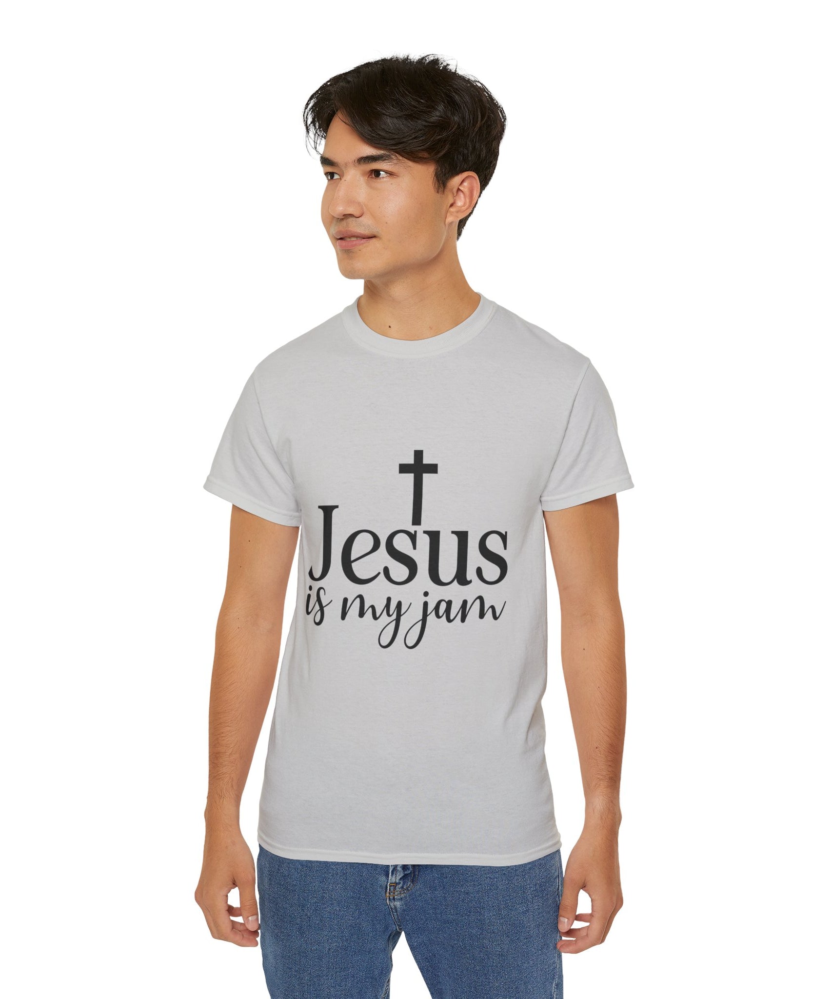 Unisex Jesus is my jam Tee - Inspirational Casual Wear, Christian T-Shirt, Motivational Gift, Faith-Based Apparel, Everyday Comfort - Gallory Hive