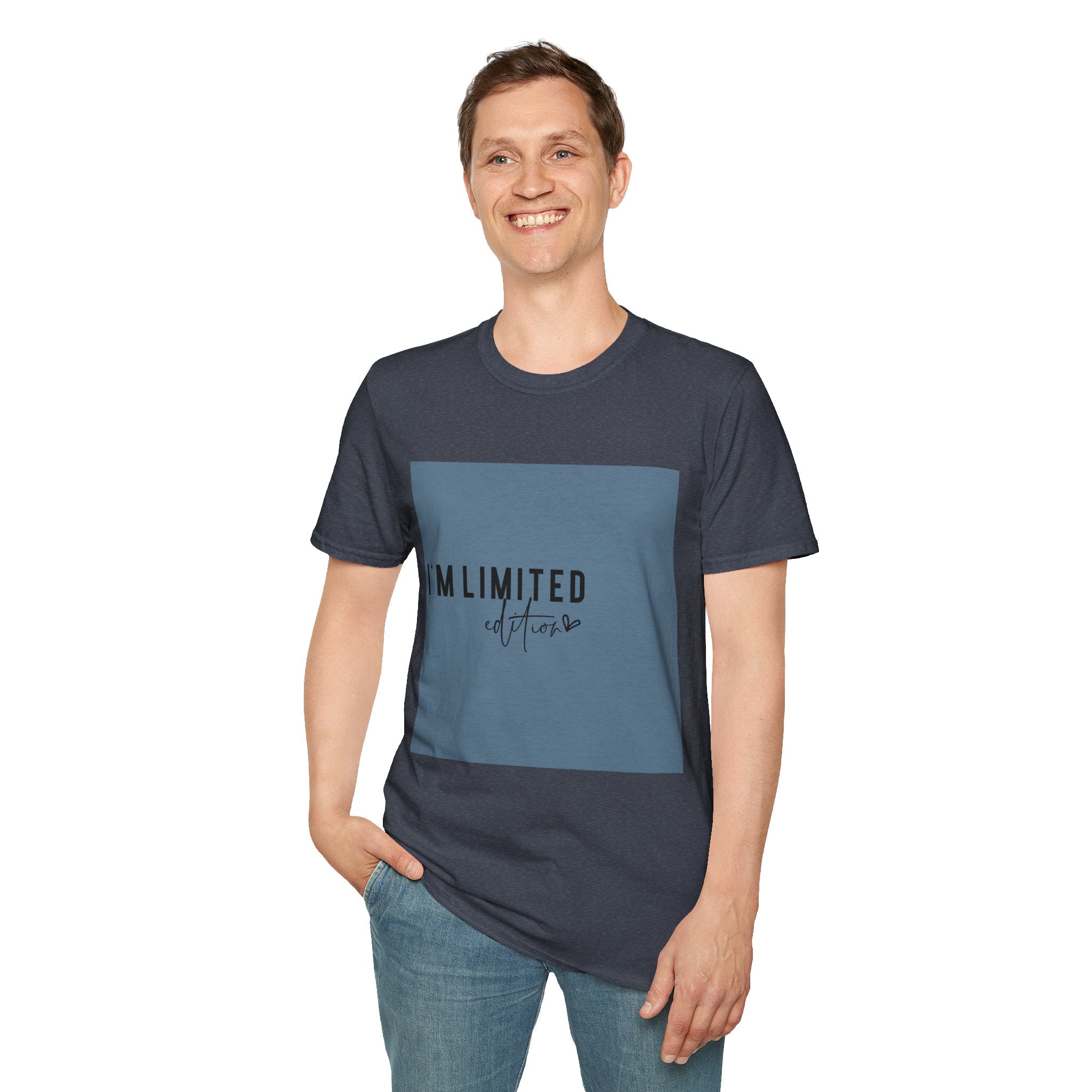 Unisex T-Shirt – "I'm Limited Edition" Statement Graphic Tee - Positive Affirmation Shirt for Friends, Inspirational Tee