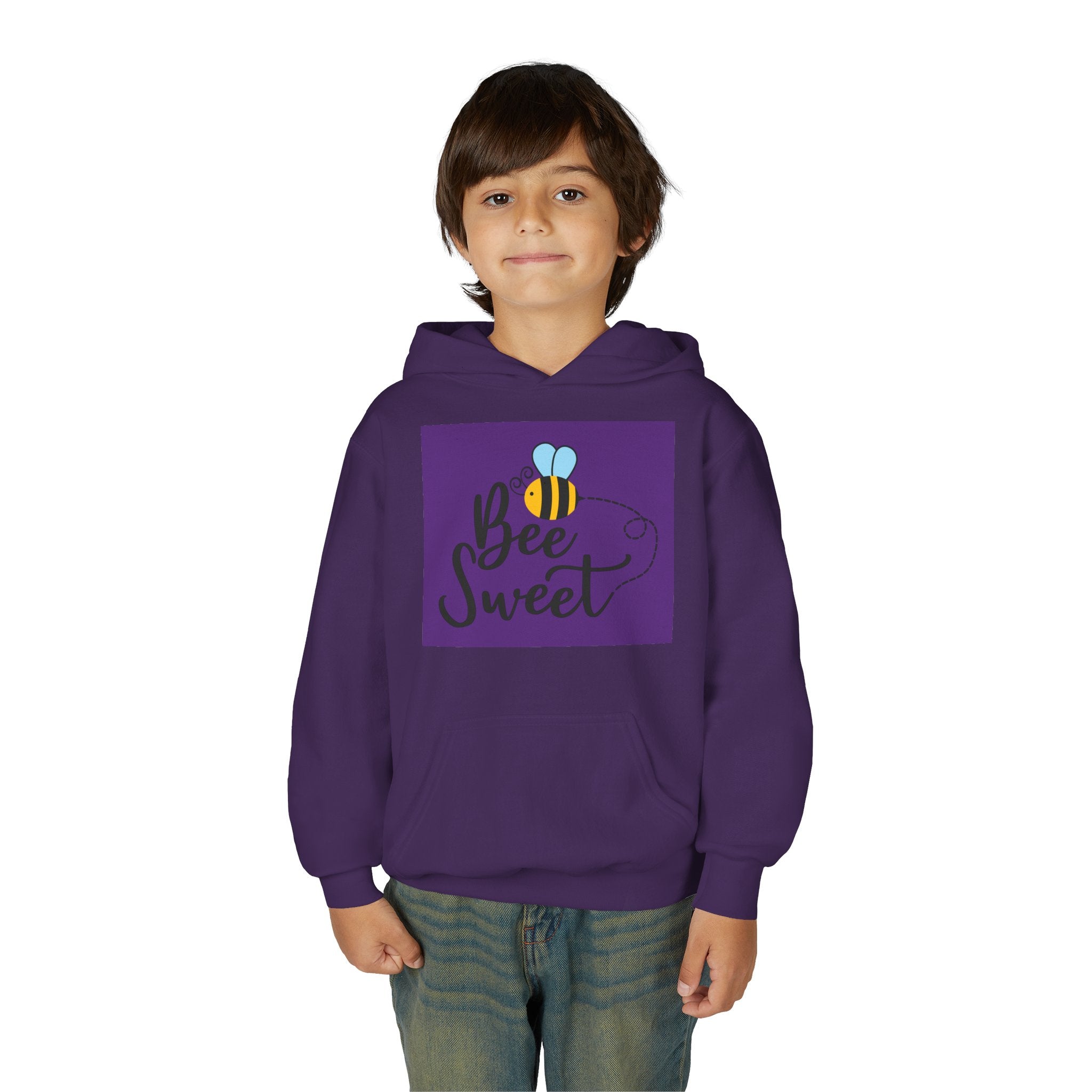 Bee Sweet Unisex Kid's Hoodie – Punny Bee Design for Little Thinkers