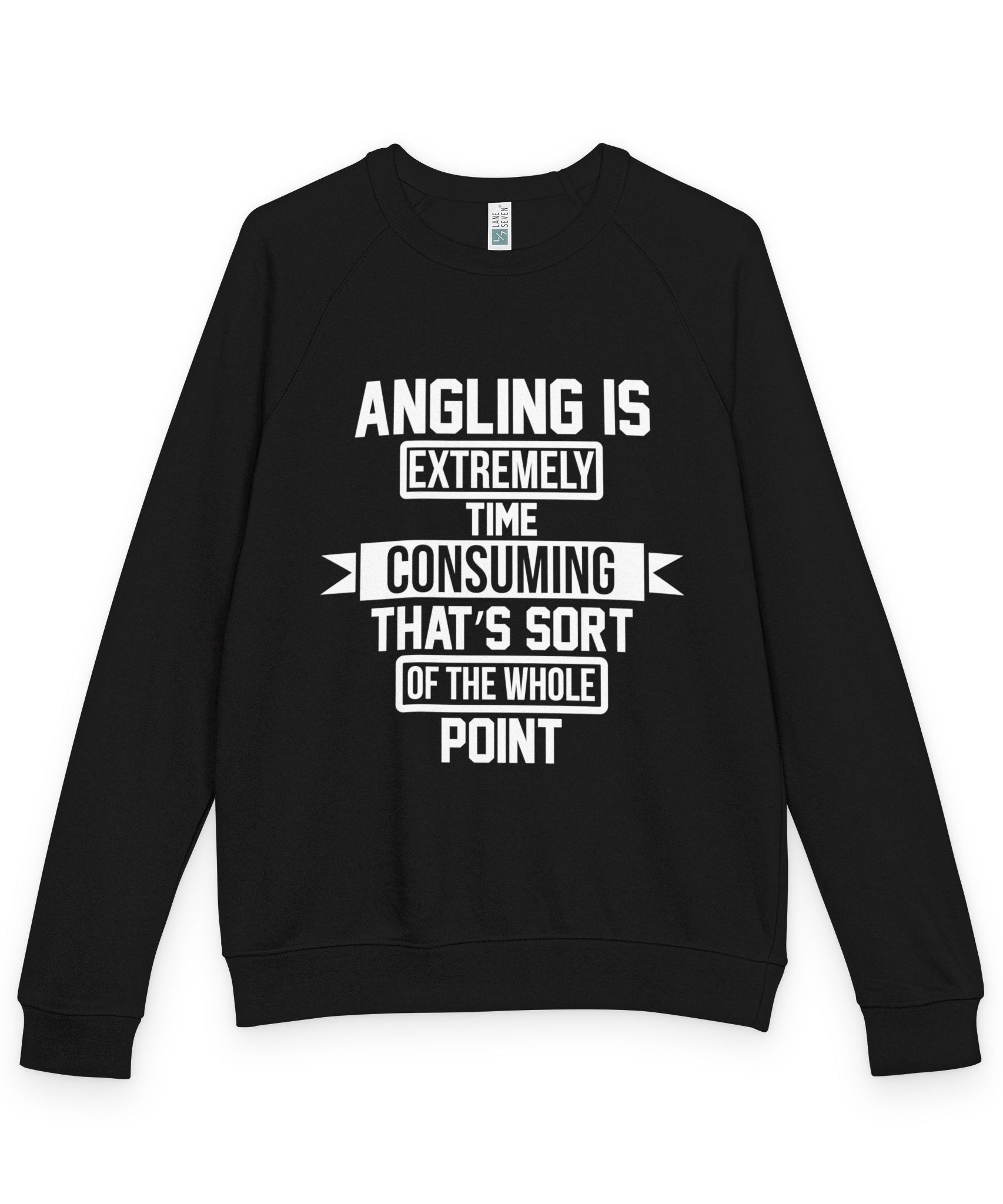 Crewneck Sweatshirt – Angling Quote for Fishers | Gallory Hive