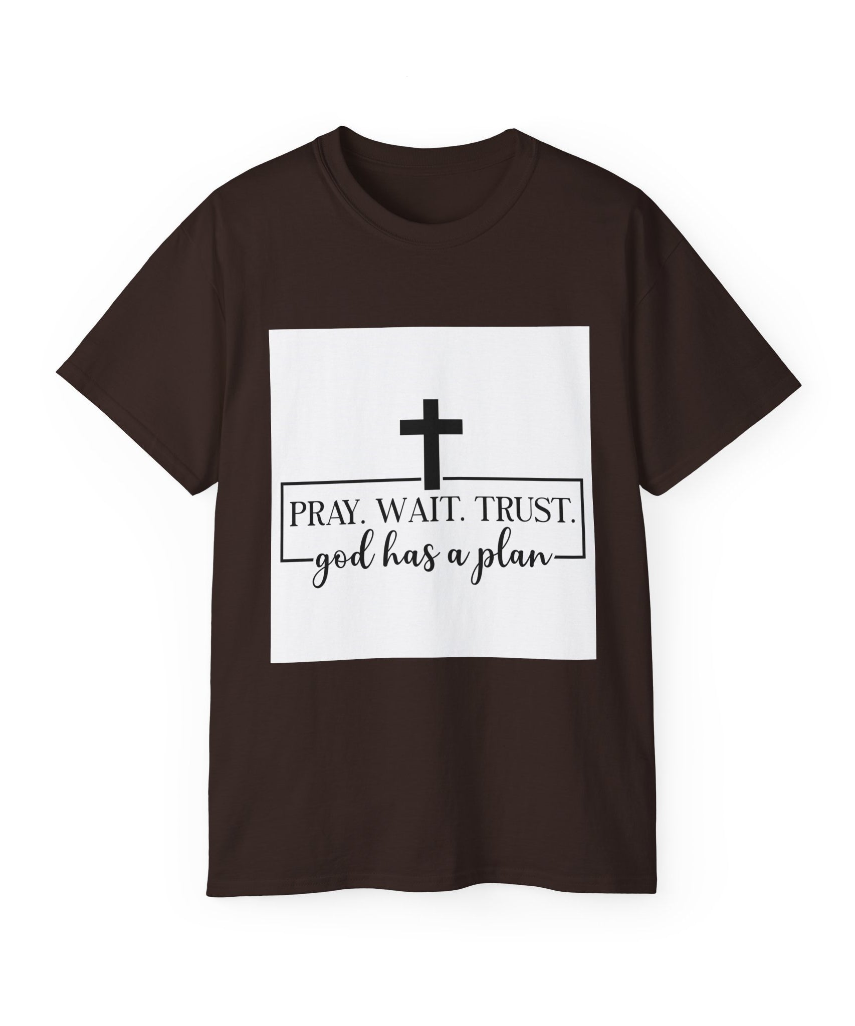 Unisex God has a plan Tee - Inspirational Casual Wear, Christian T-Shirt, Motivational Gift, Faith-Based Apparel, Everyday Comfort - Gallory Hive