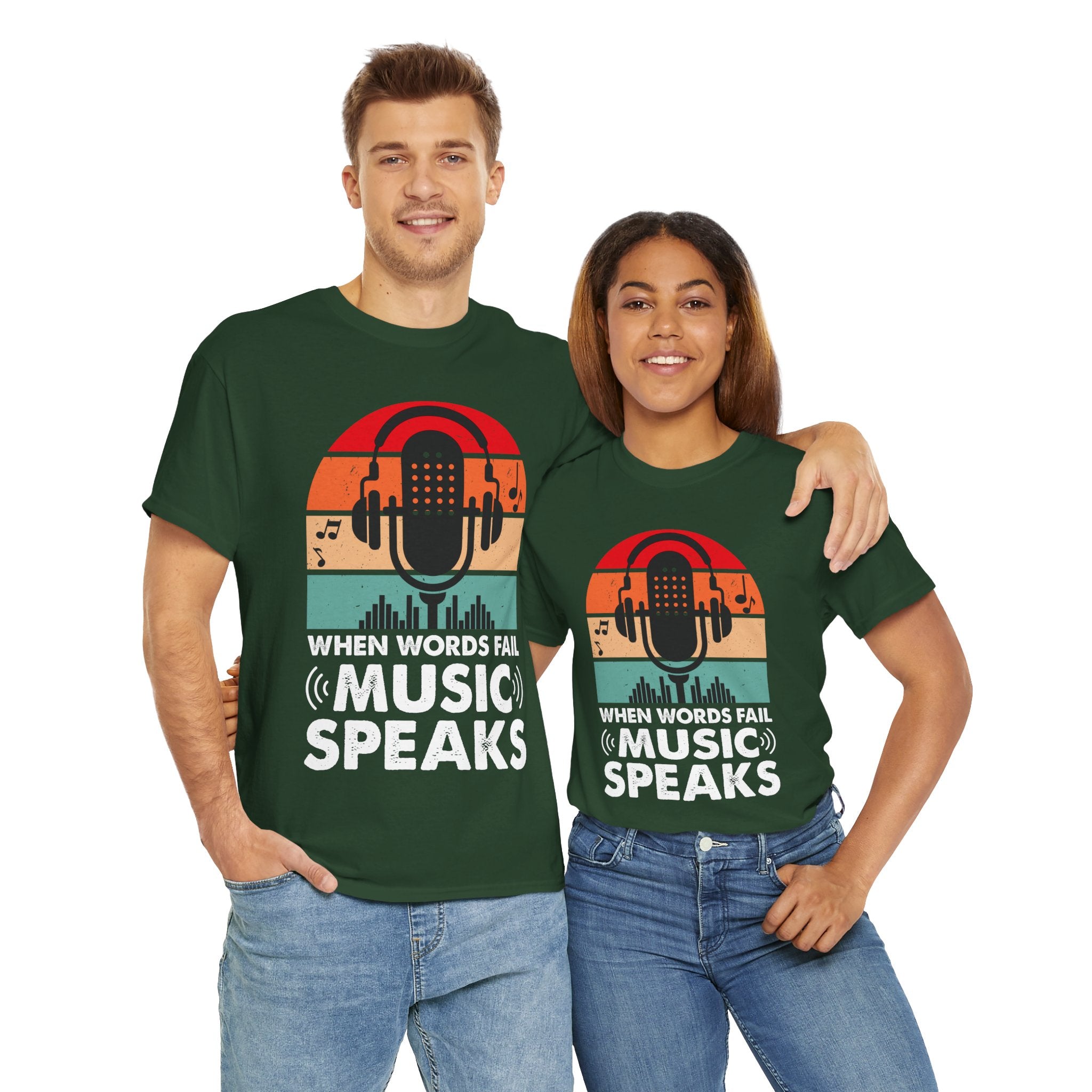Vintage Audio Tee – Music Lover Style