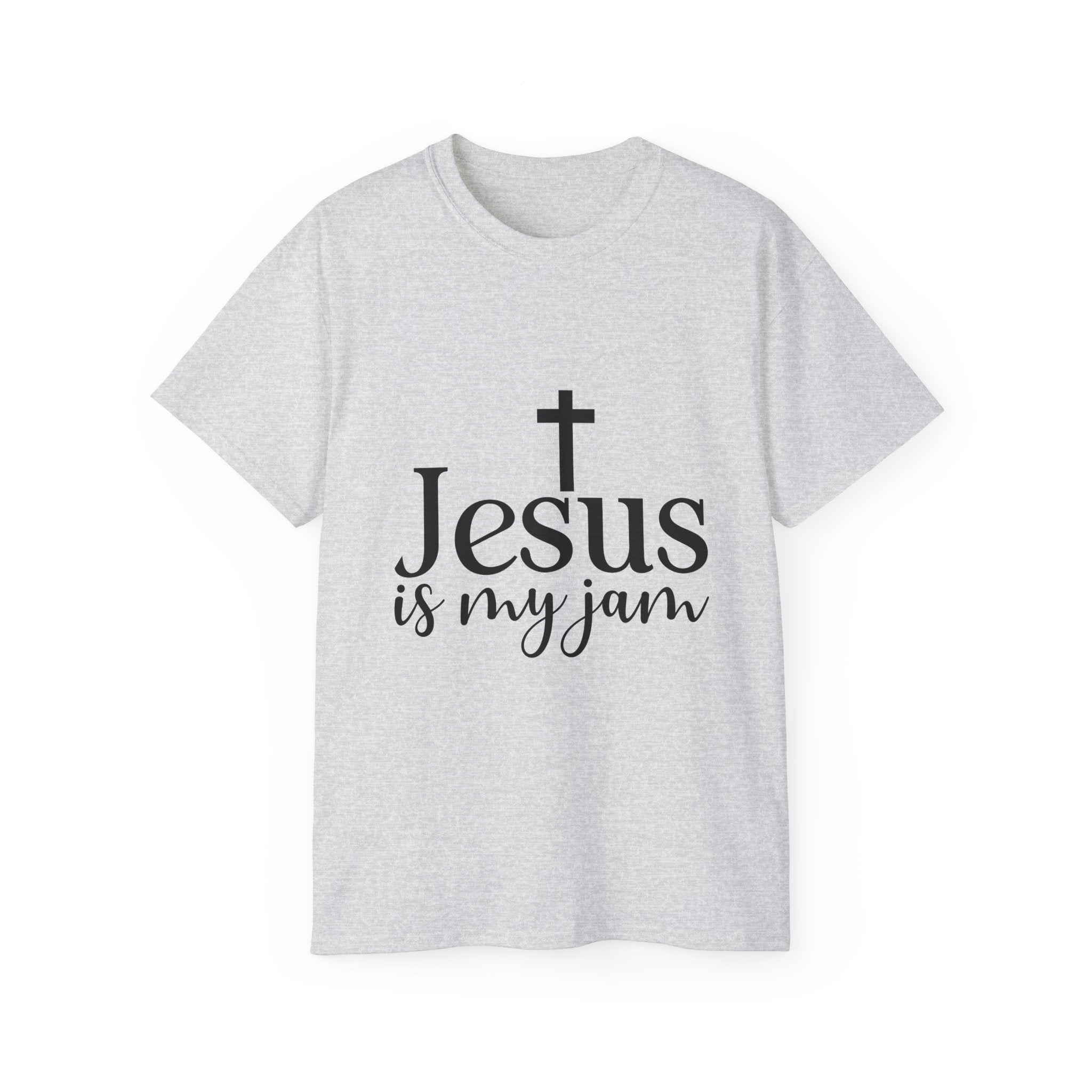 Unisex Jesus is my jam Tee - Inspirational Casual Wear, Christian T-Shirt, Motivational Gift, Faith-Based Apparel, Everyday Comfort