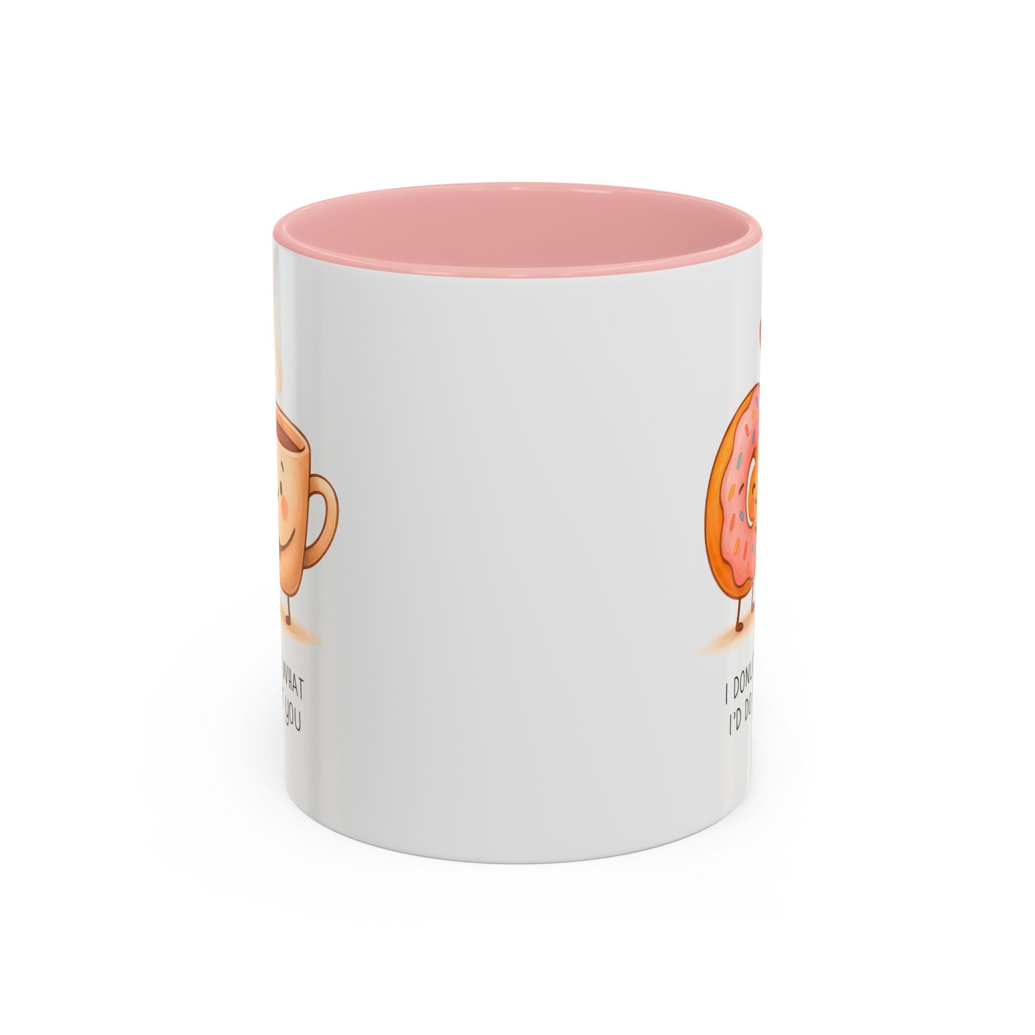 Cute Donut and Coffee Love Ceramic Mug | Gallory Hive