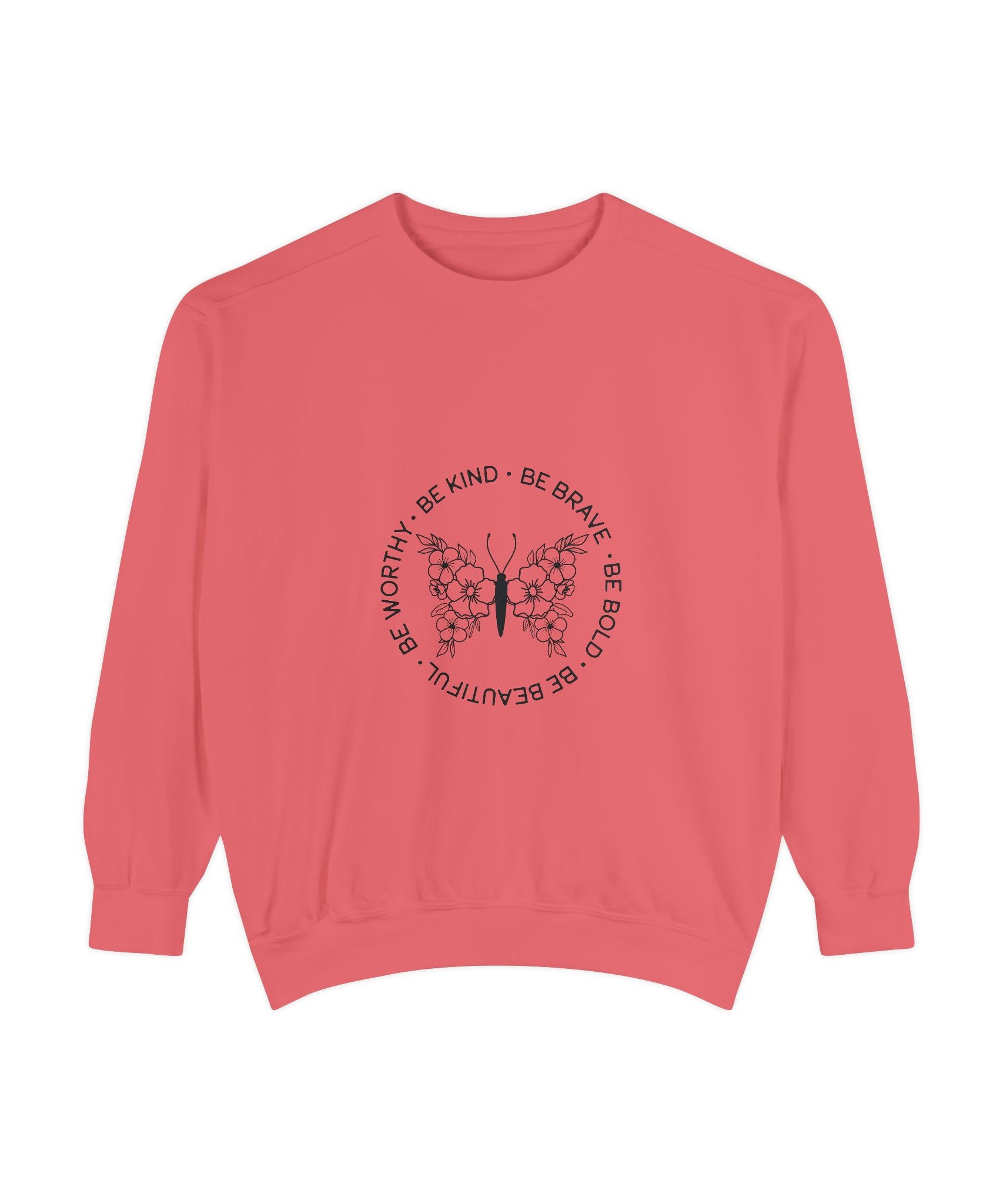 Inspirational Unisex Sweatshirt - Be Kind & Brave