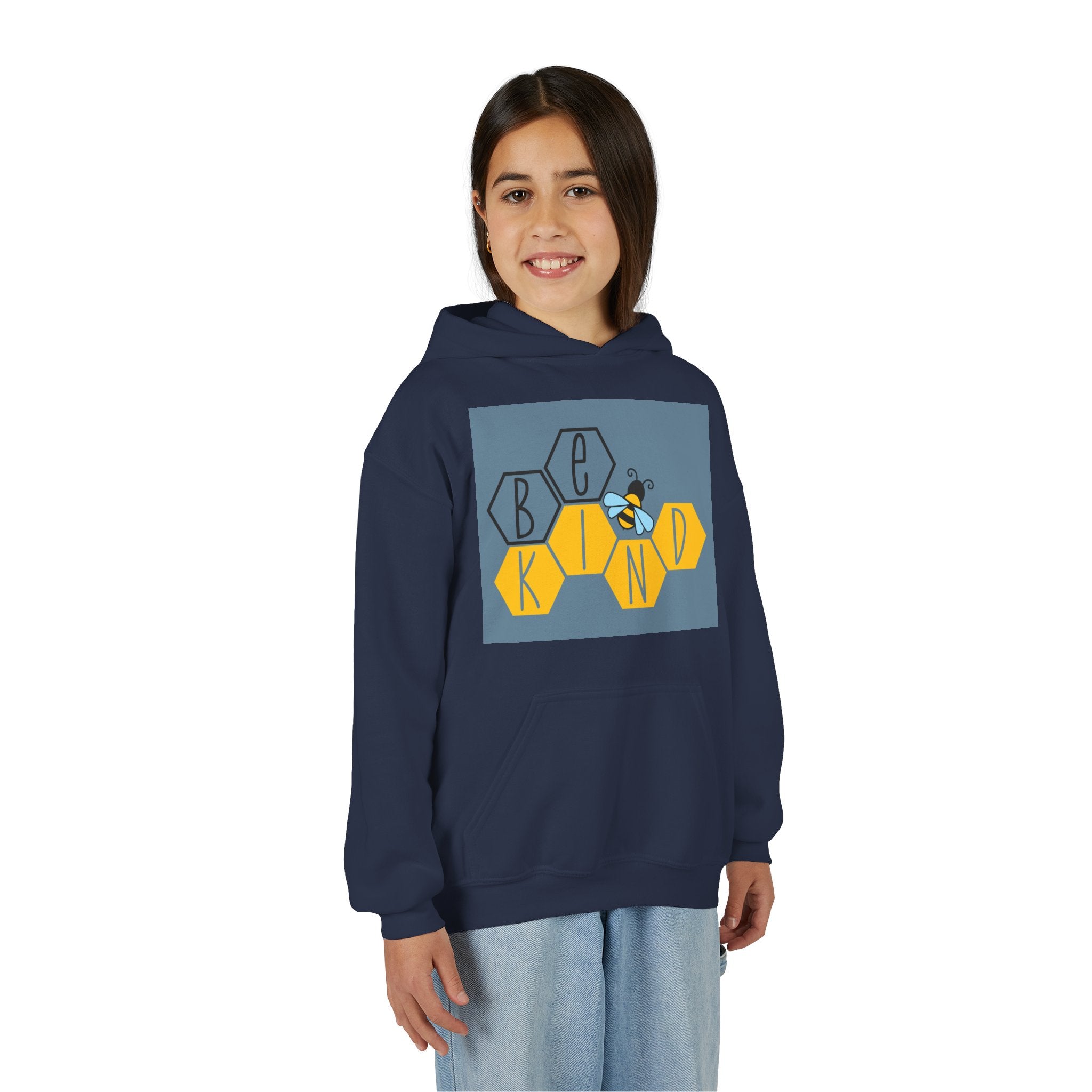 Bee Kind Unisex Kid's Hoodie – Cozy, Cute & Full of Heart
