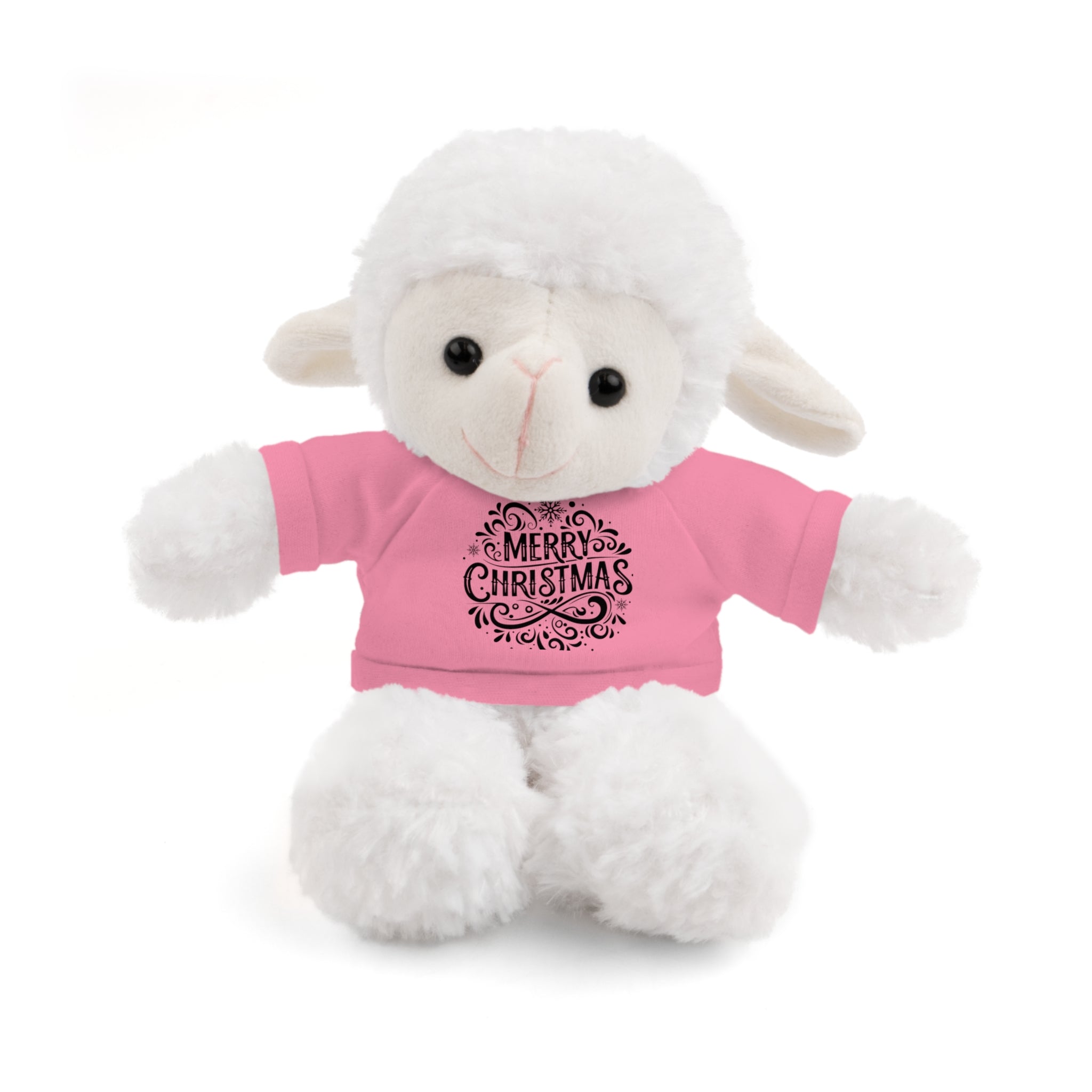 Festive Merry Christmas Stuffed Sheep | Gallory Hive