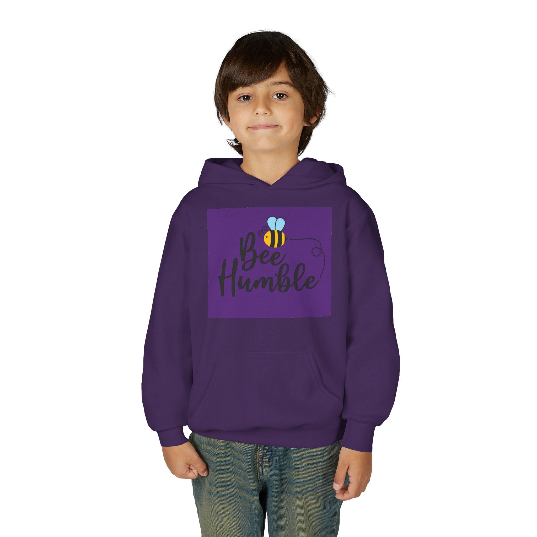Bee Humble Unisex Kid's Hoodie – Smart Style with a Buzz