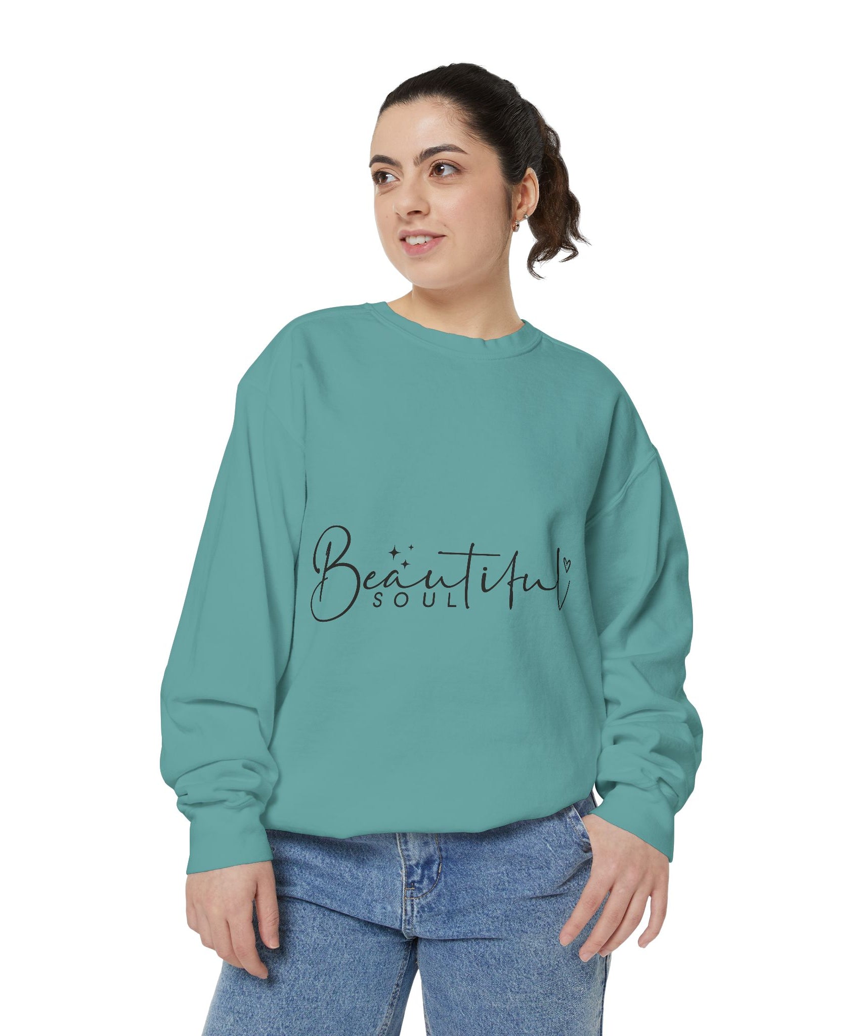 Beautiful Soul Printed Sweatshirt