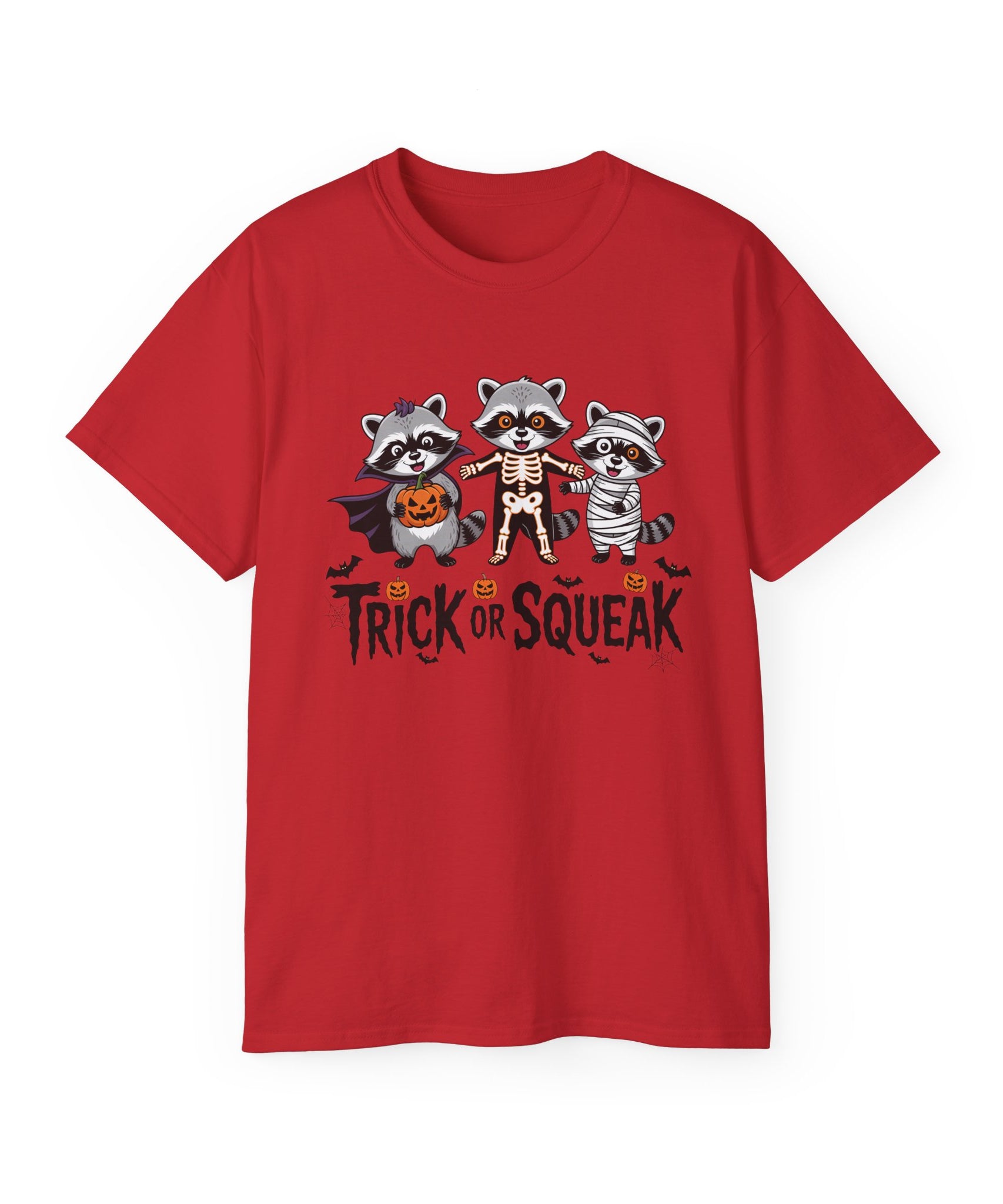 Cute Spooky Raccoon Halloween T-Shirt
