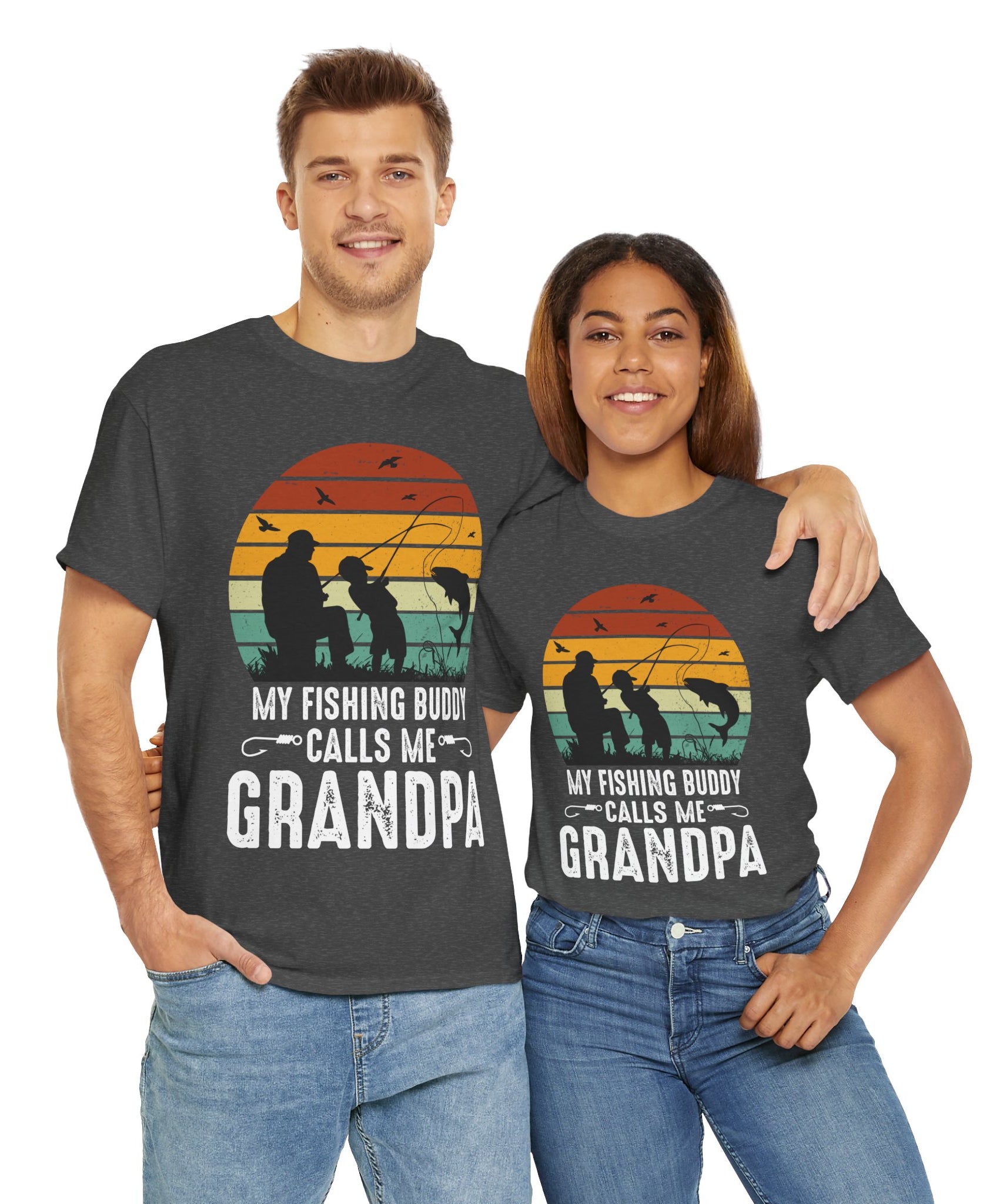 Family Fishing Day Graphic Tee