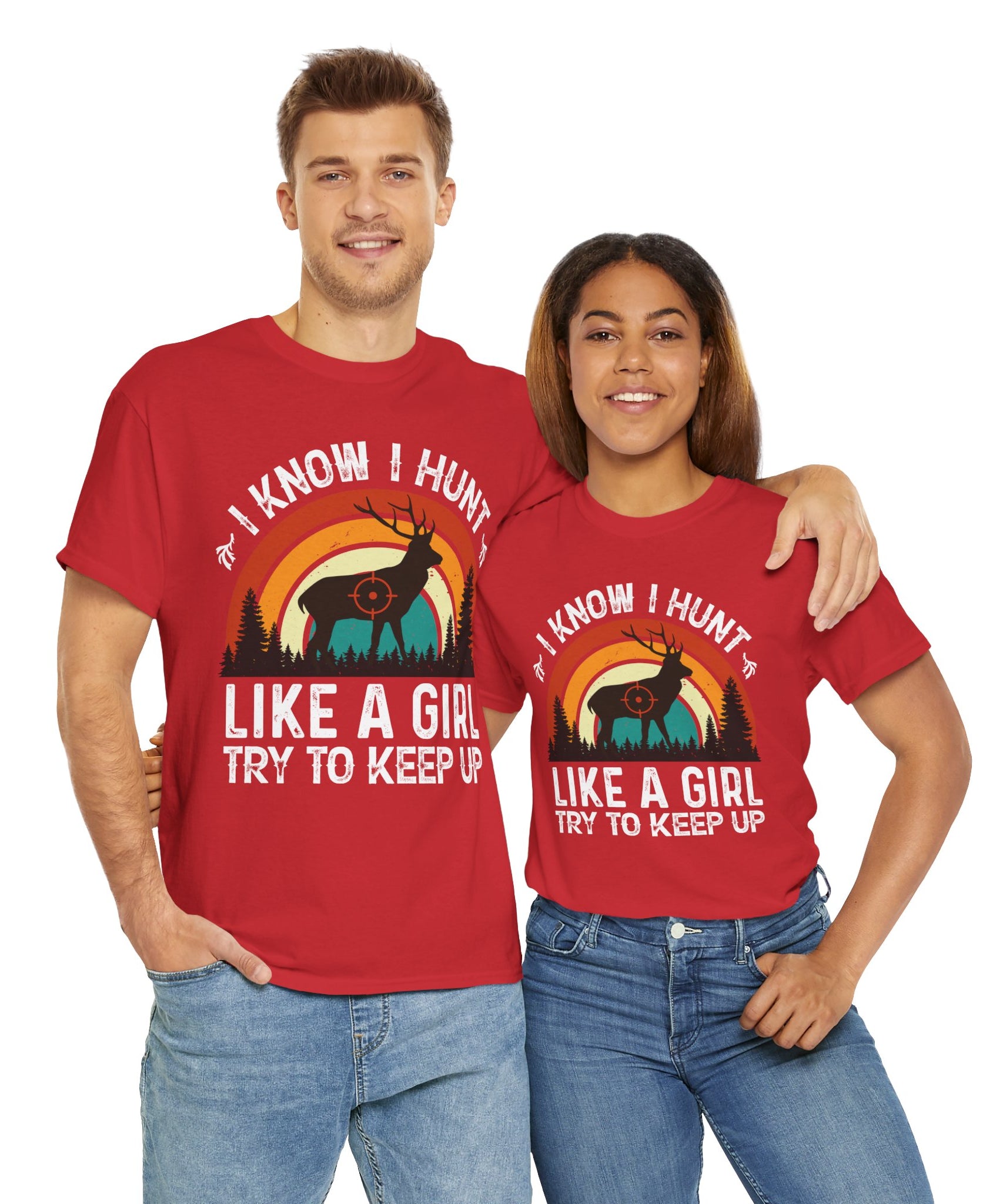 Sunset Target Deer Shirt – Hunting Vibes