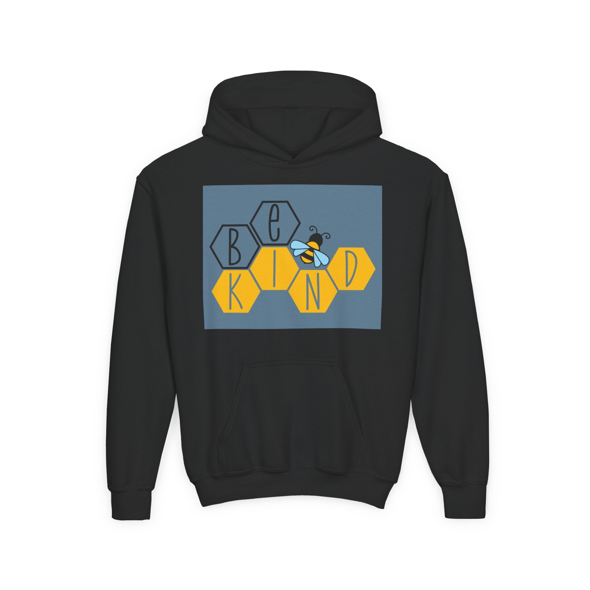 Bee Kind Unisex Kid's Hoodie – Cozy, Cute & Full of Heart
