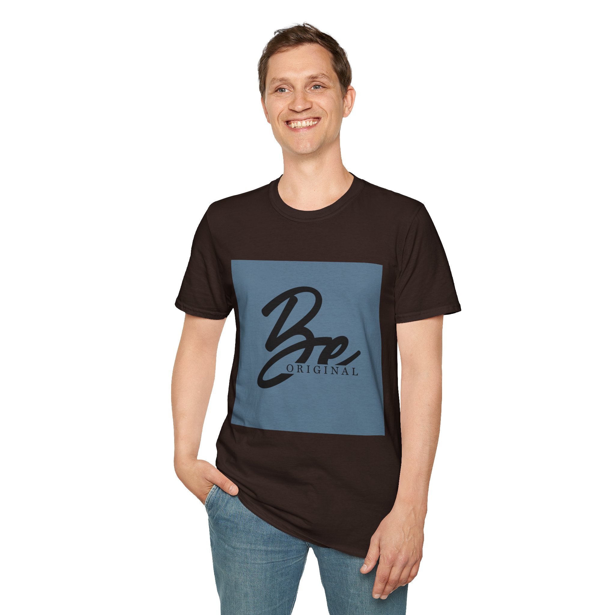 Unisex T-Shirt – "Be Original" Quote Tee - Positive Affirmation Shirt for Friends, Inspirational Tee