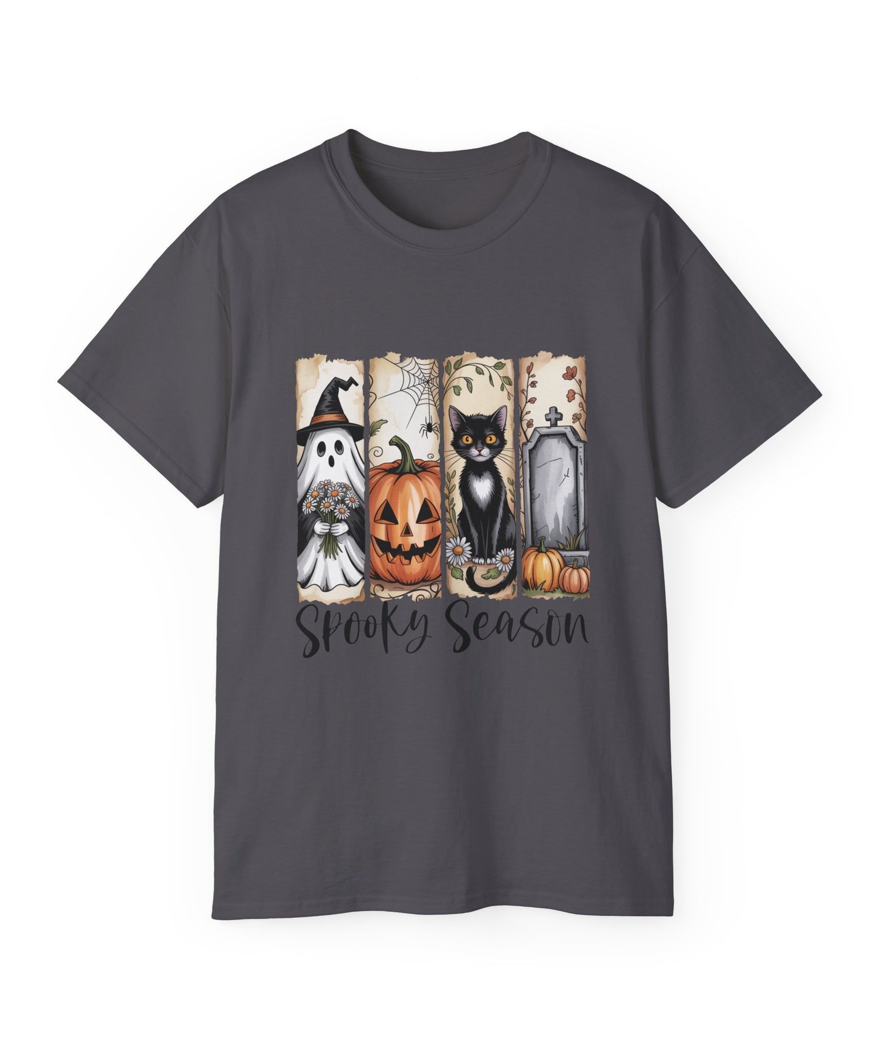 Unisex Spooky Season Tee - Inspirational Casual Wear, Christian T-Shirt, Motivational Gift, Faith-Based Apparel, Everyday Comfort - Gallory Hive