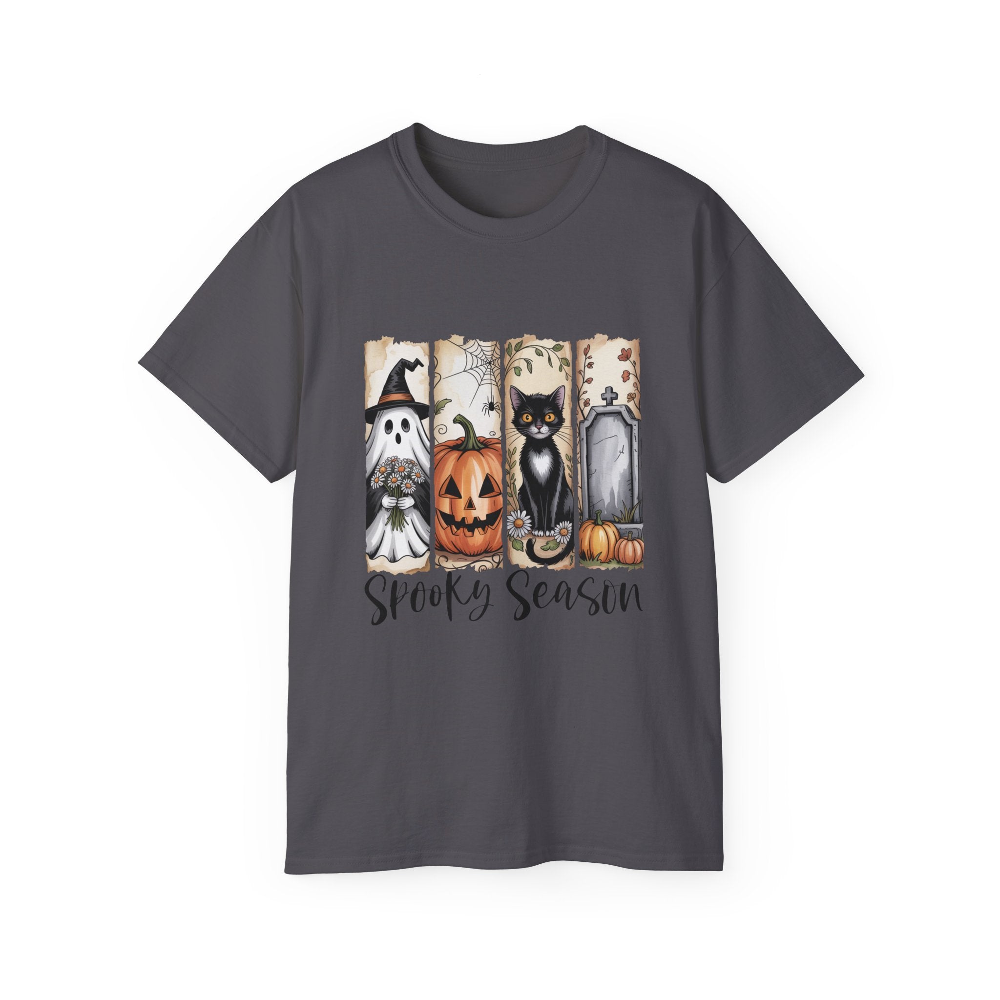 Unisex Spooky Season Tee - Inspirational Casual Wear, Christian T-Shirt, Motivational Gift, Faith-Based Apparel, Everyday Comfort - Gallory Hive