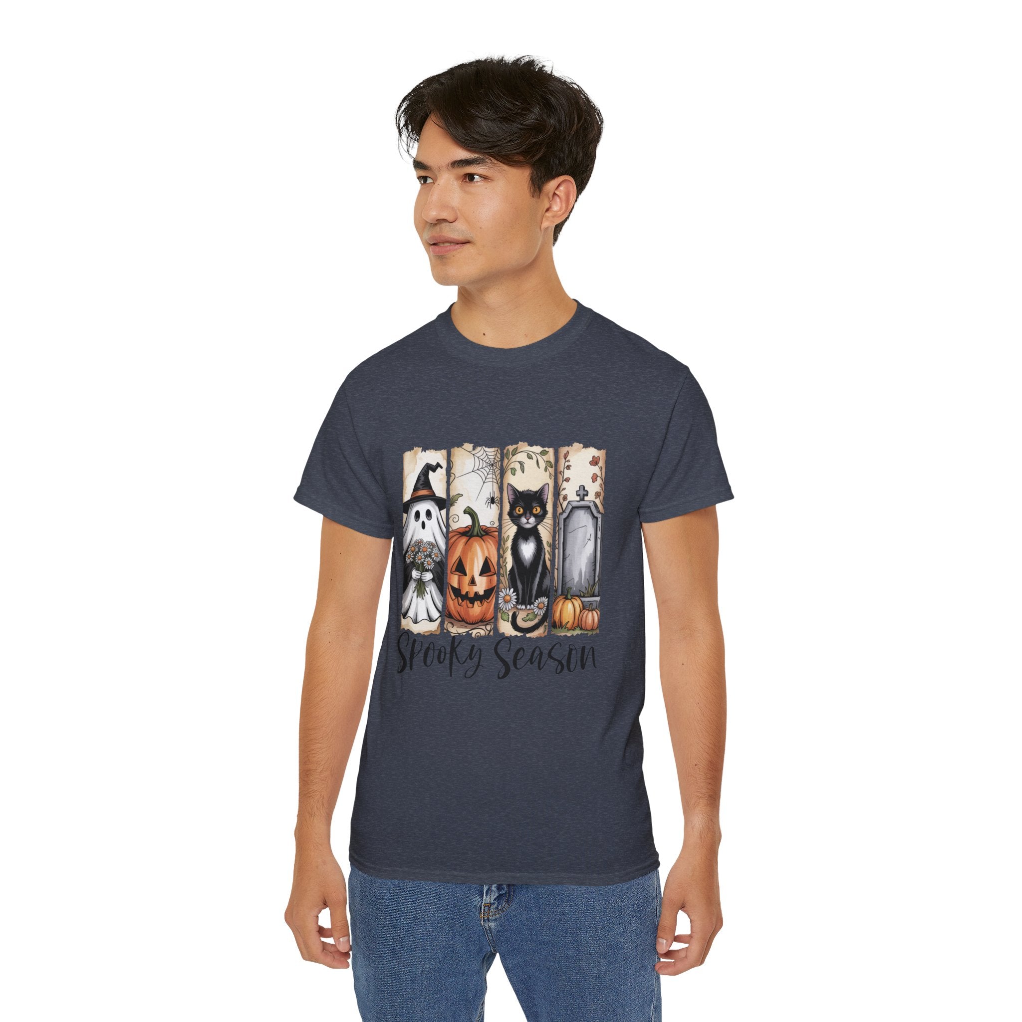 Unisex Spooky Season Tee - Inspirational Casual Wear, Christian T-Shirt, Motivational Gift, Faith-Based Apparel, Everyday Comfort - Gallory Hive