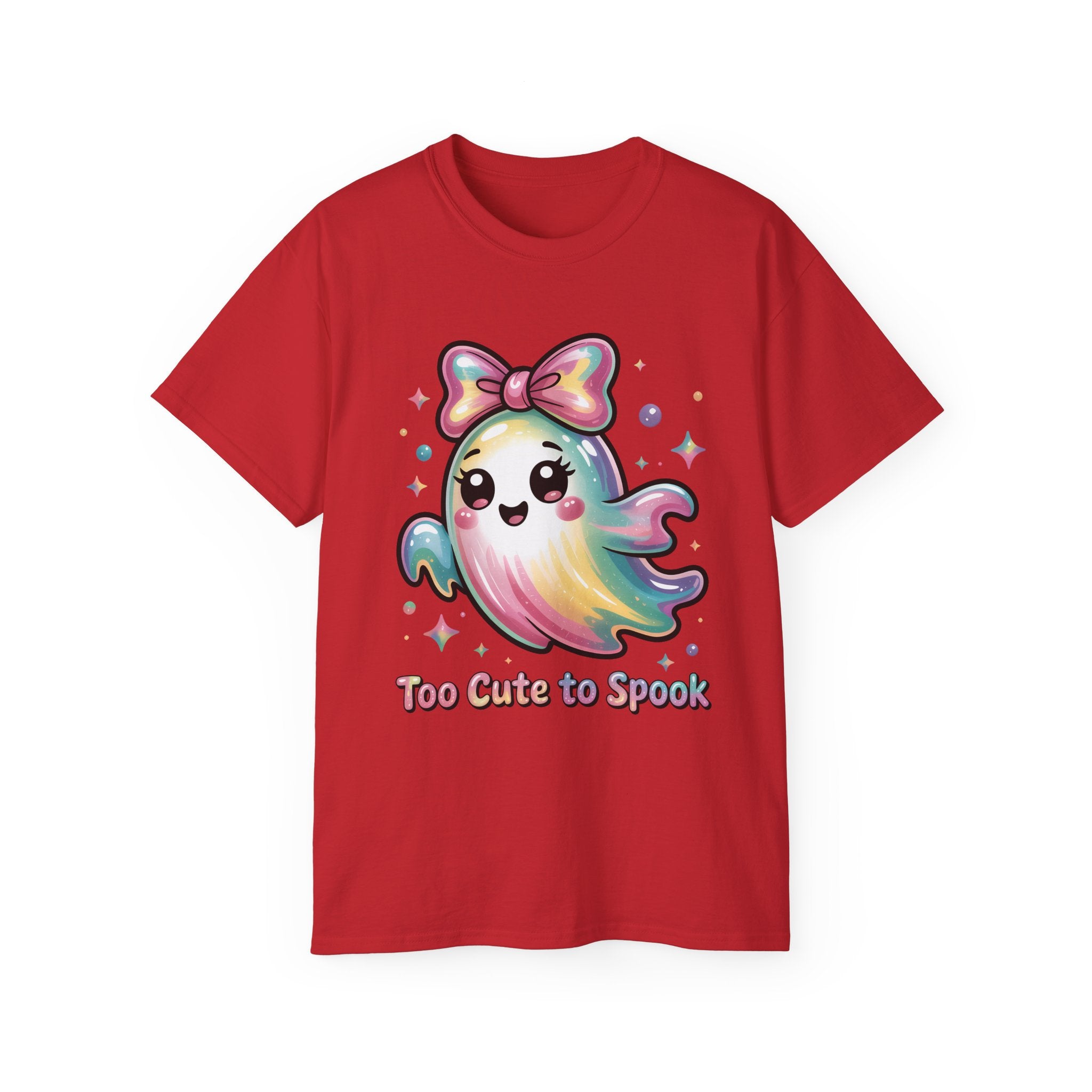 Rainbow Ghost Halloween Spooky T-Shirt