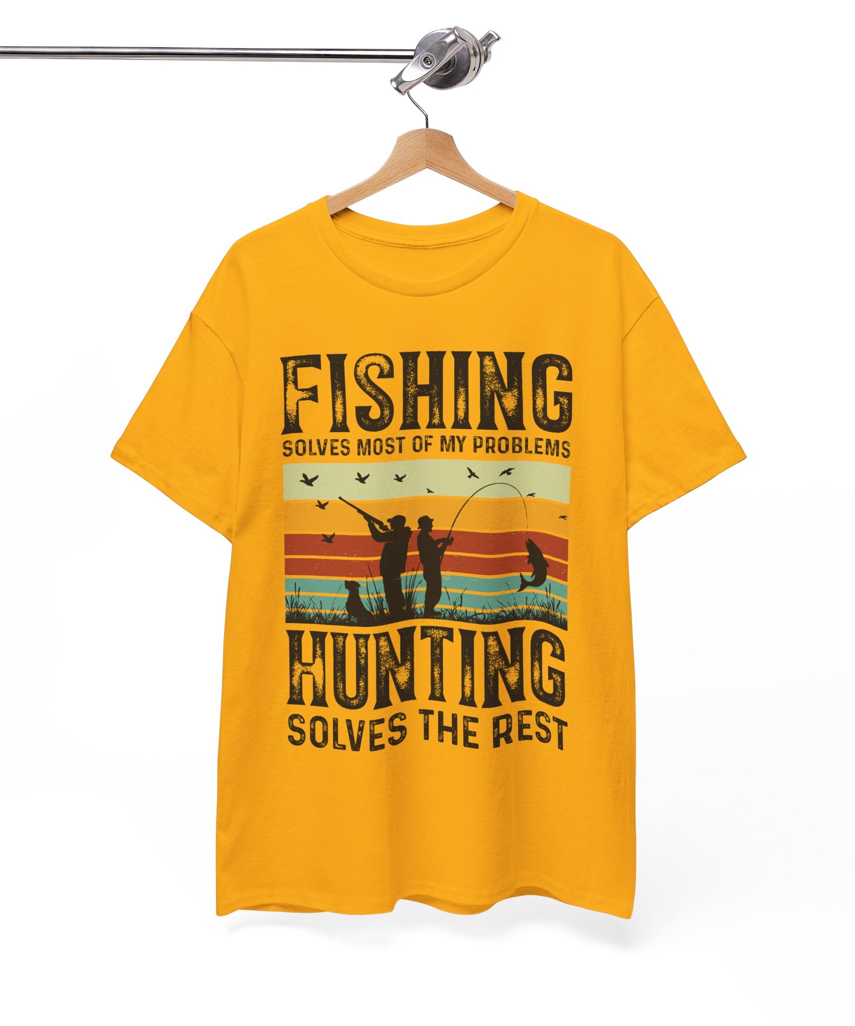 Funny Hunt and Fish Shirt for Men | Gallory Hive