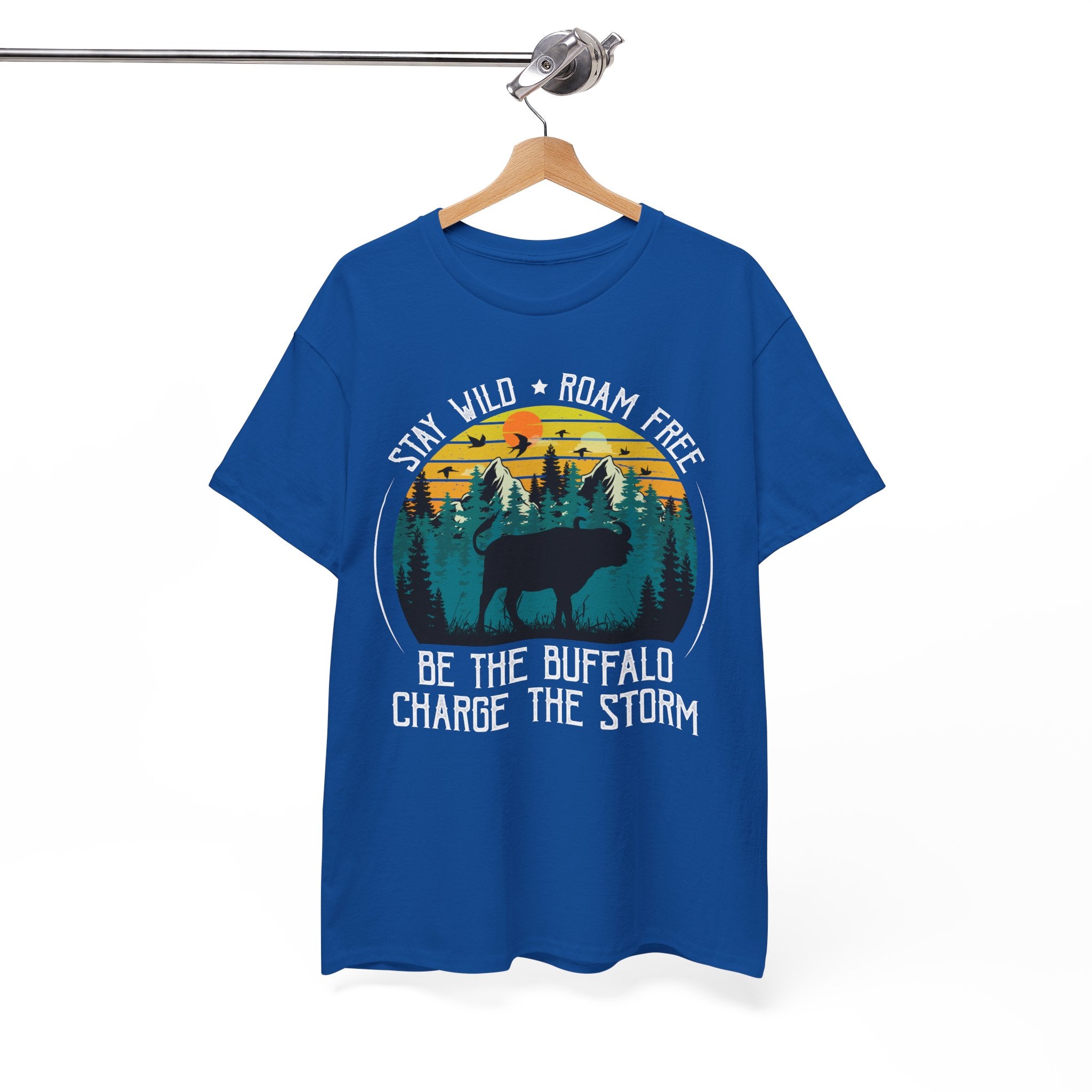 Wild Buffalo Mountain Graphic Tee | Gallory Hive