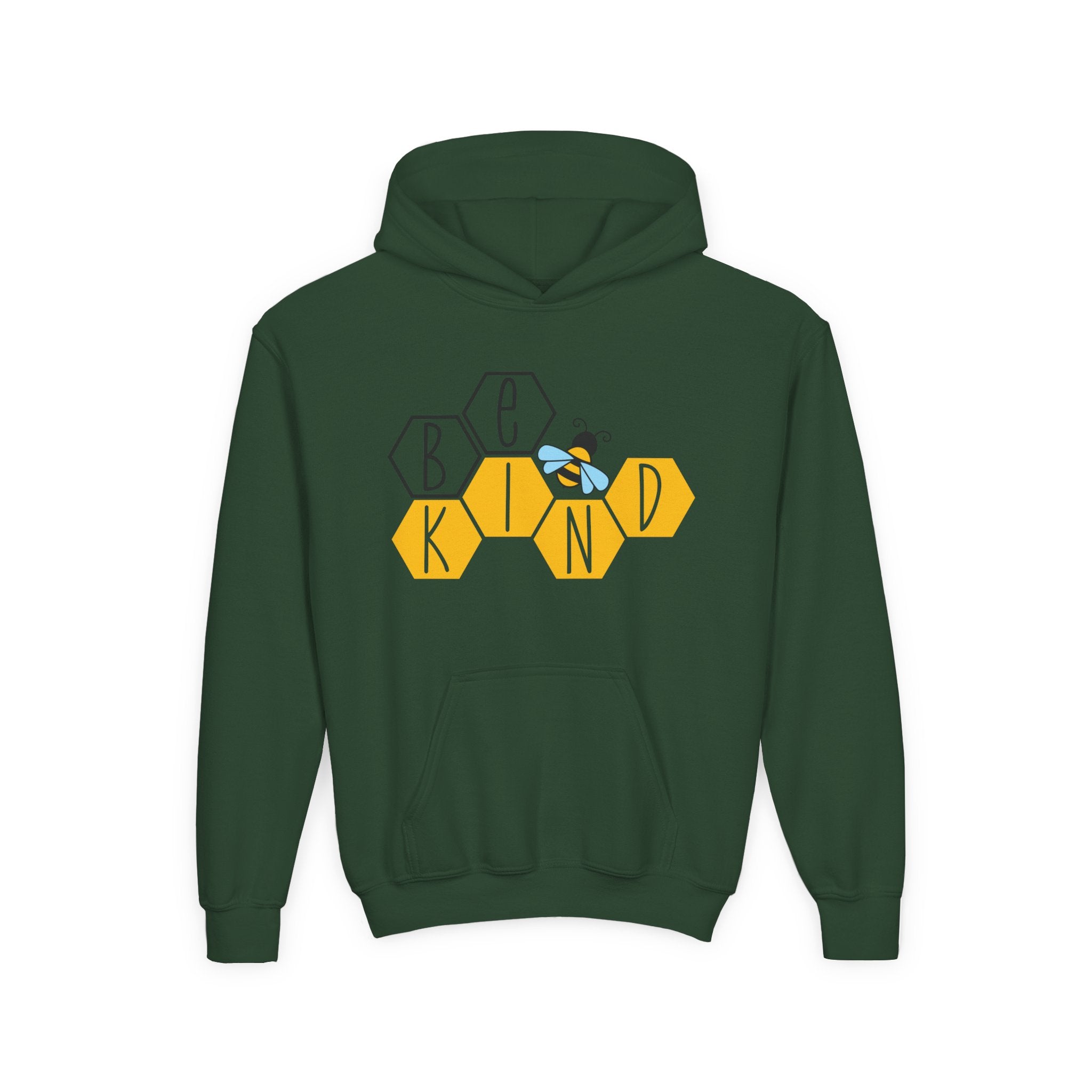 Bee Kind Unisex Kid's Hoodie – Cozy, Cute & Full of Heart