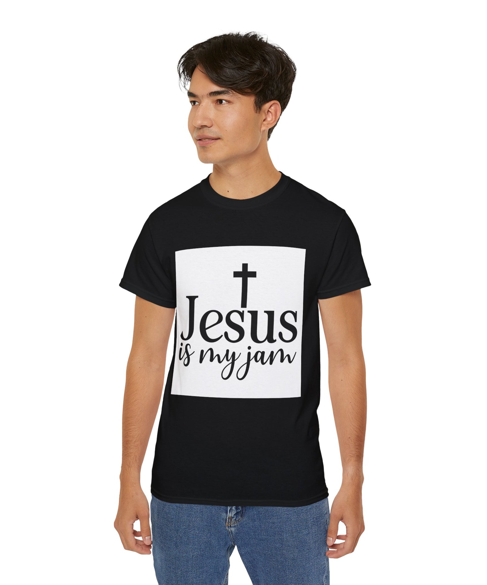 Unisex Jesus is my jam Tee - Inspirational Casual Wear, Christian T-Shirt, Motivational Gift, Faith-Based Apparel, Everyday Comfort - Gallory Hive