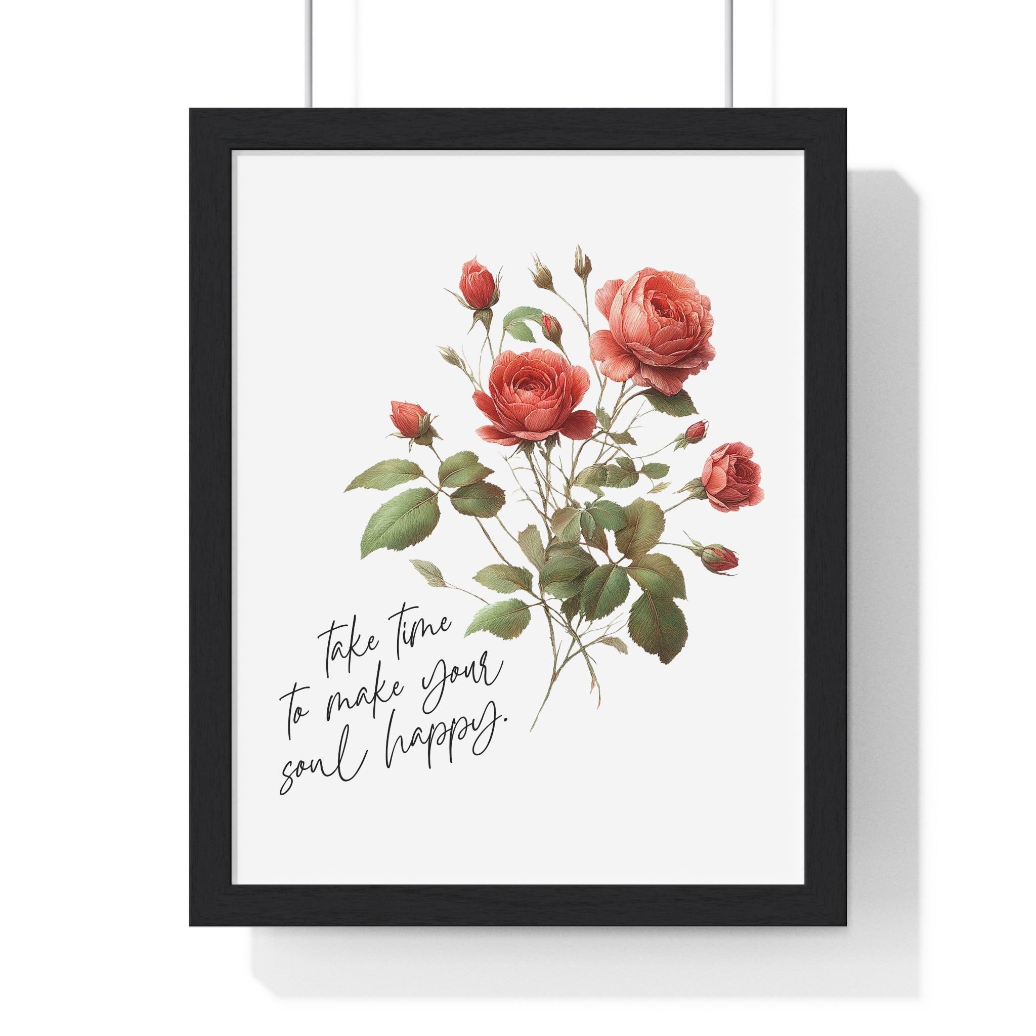 Birth Month Flower Rose – Inspirational Wall Decor | Gallory Hive