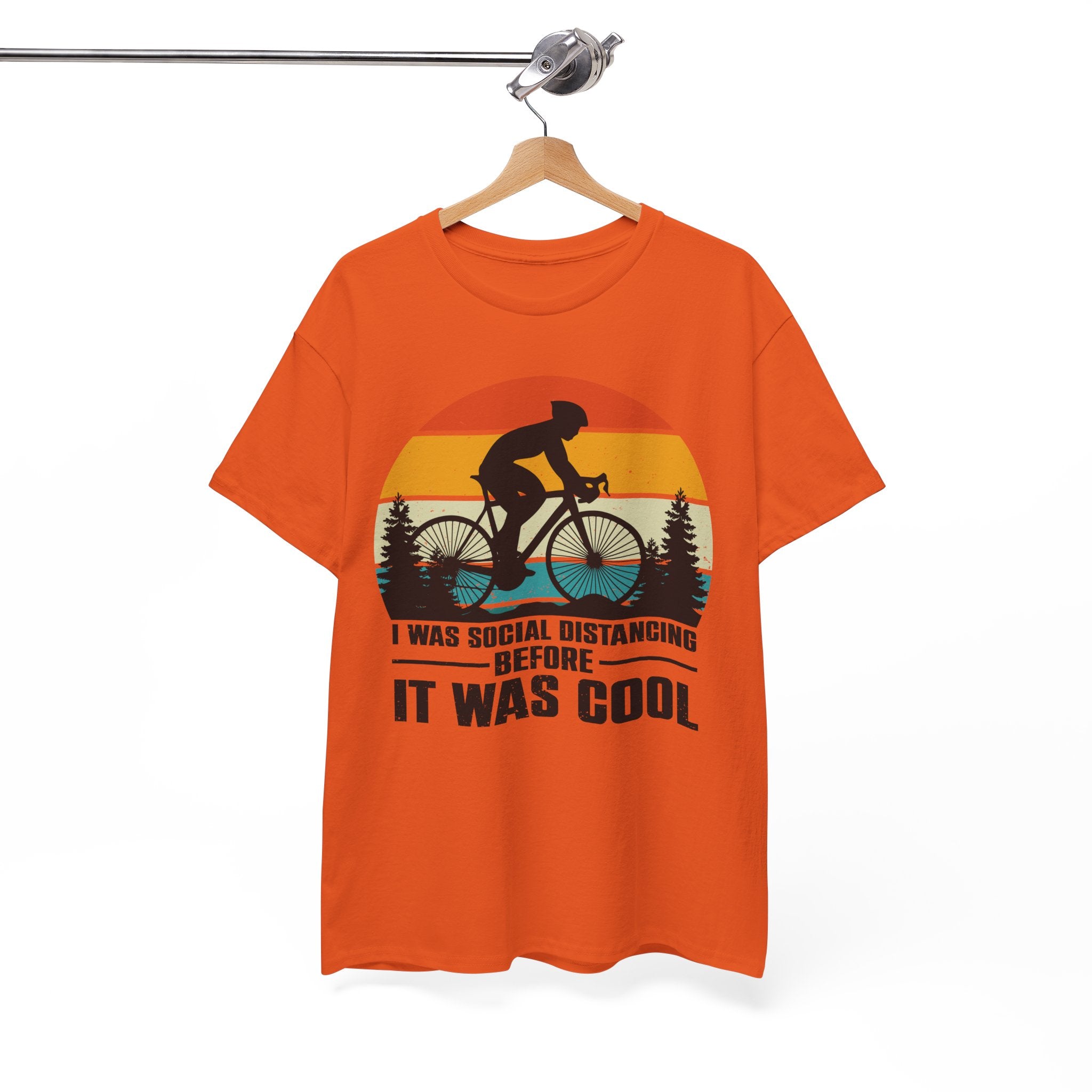 Retro Social Distancing Cyclist Tee | Gallory Hive