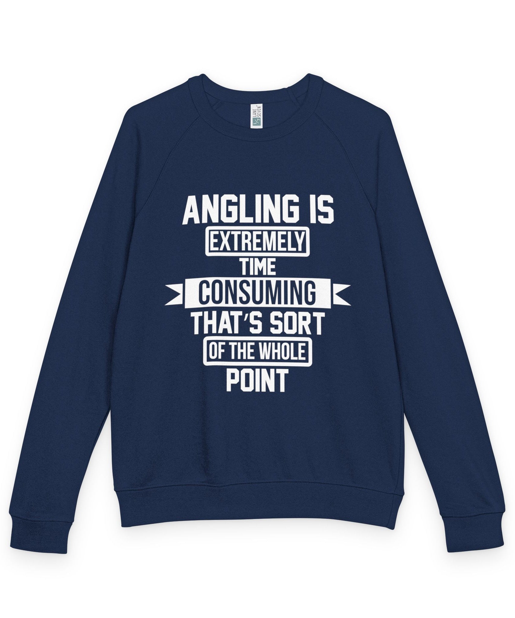 Crewneck Sweatshirt – Angling Quote for Fishers | Gallory Hive