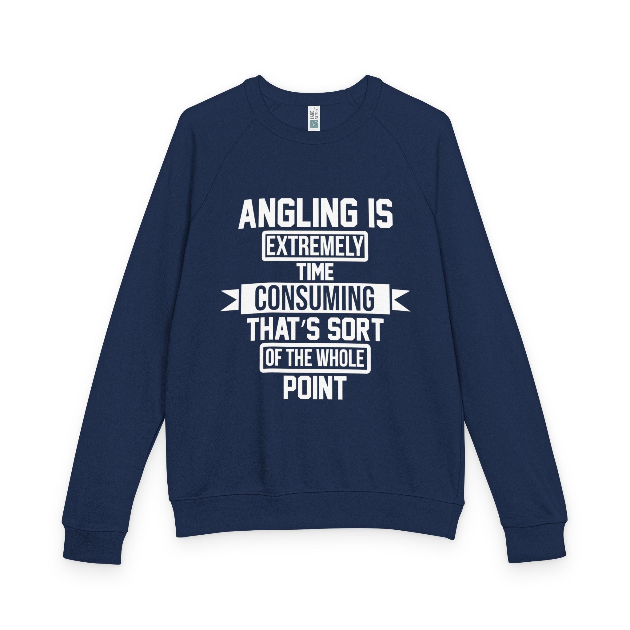 Crewneck Sweatshirt – Angling Quote for Fishers | Gallory Hive
