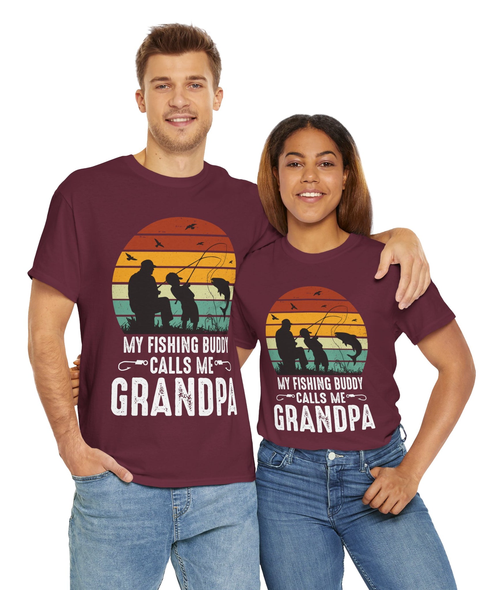 Family Fishing Day Graphic Tee