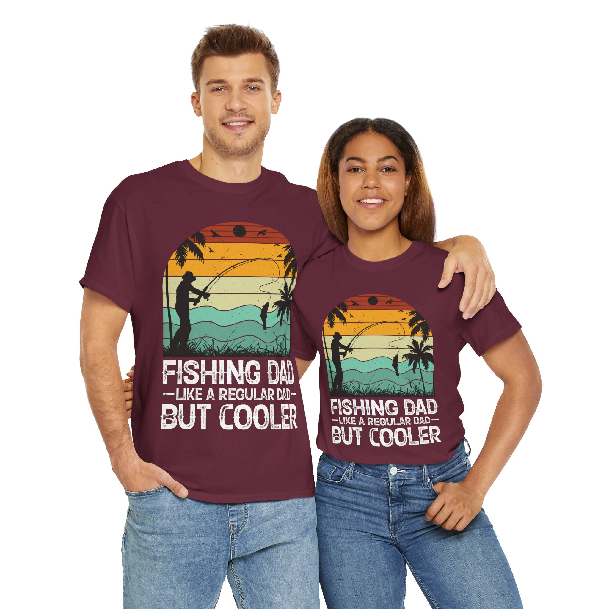 Minimalist Tropical Fishing Tee