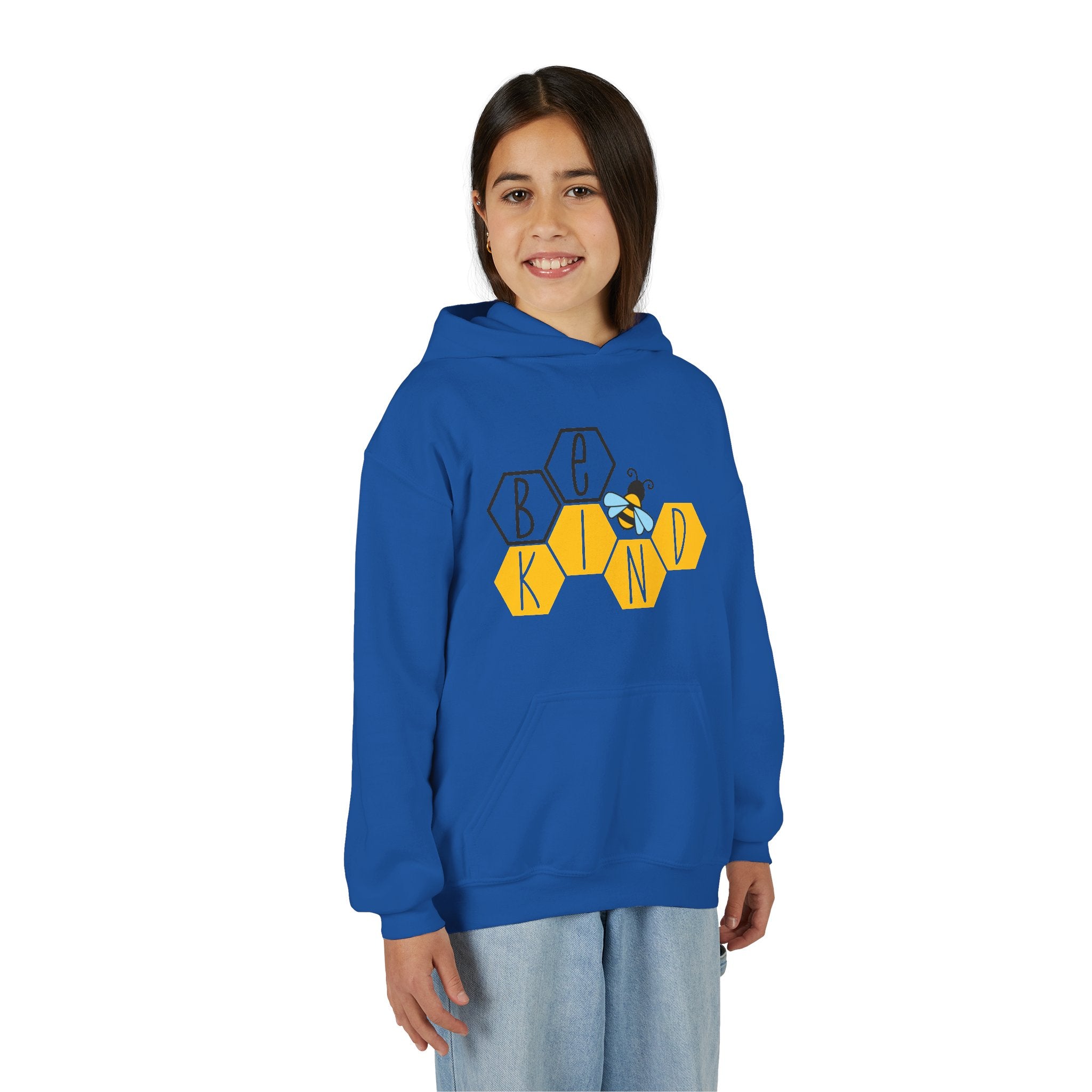 Bee Kind Unisex Kid's Hoodie – Cozy, Cute & Full of Heart