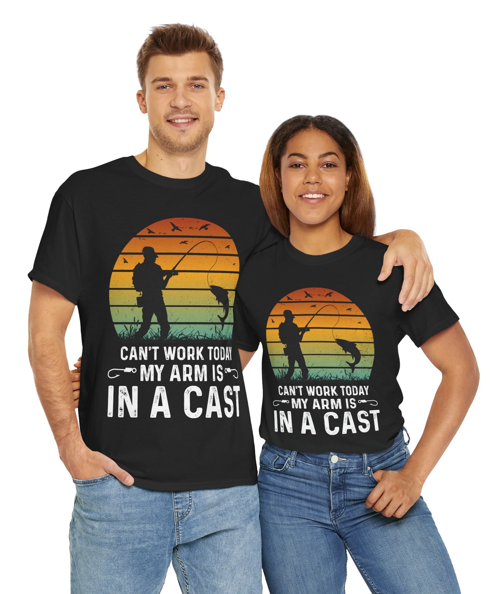 Retro Fisherman Humor Shirt