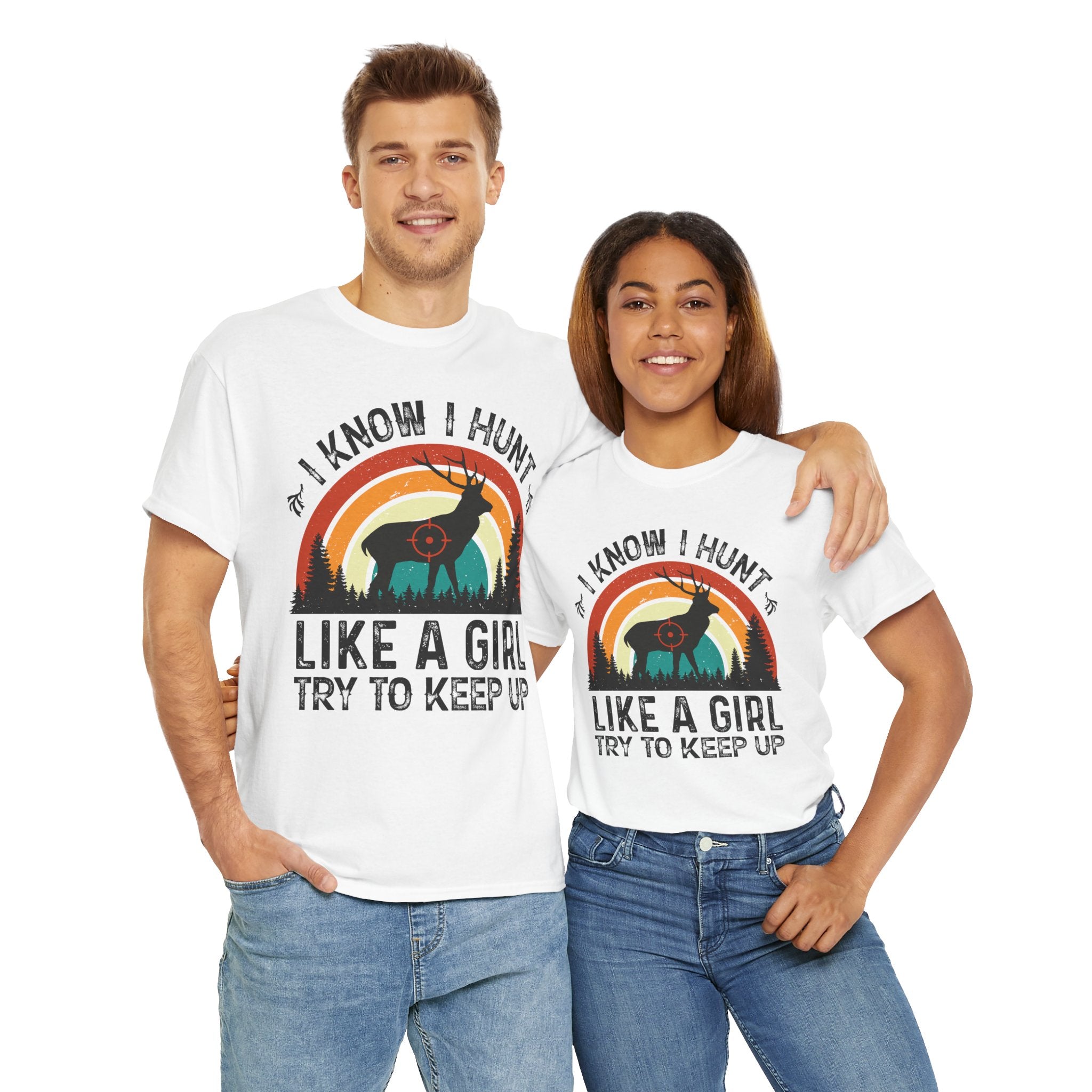 Sunset Target Deer Shirt – Hunting Vibes