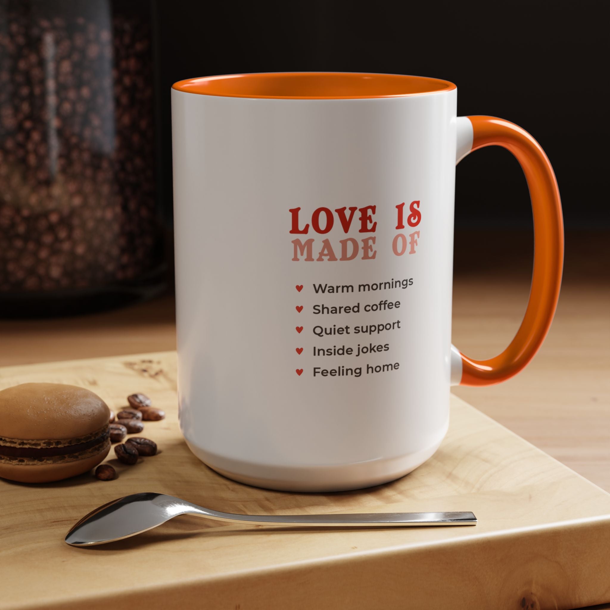 Romantic Love Quote Ceramic Coffee Mug | Gallory Hive