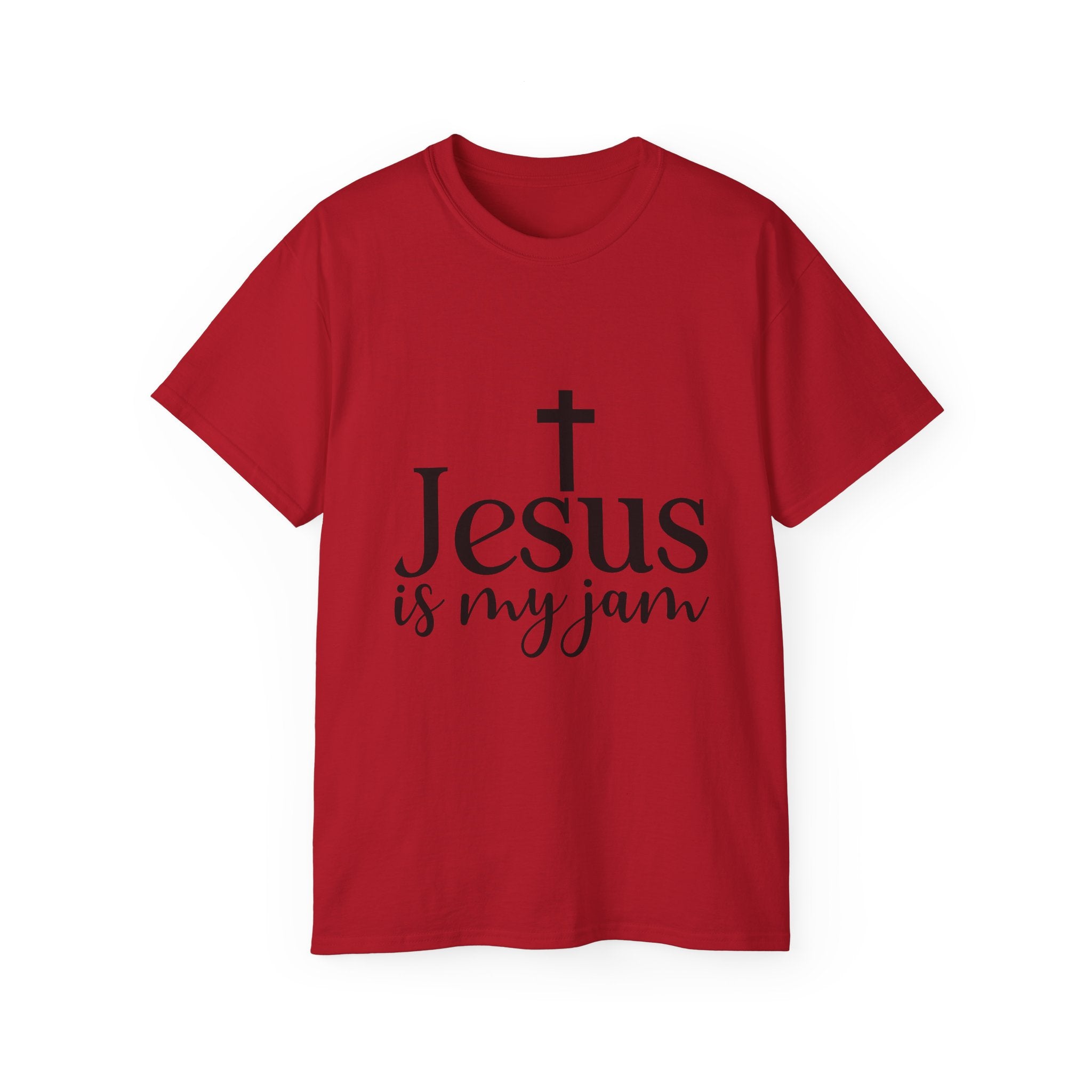 Unisex Jesus is my jam Tee - Inspirational Casual Wear, Christian T-Shirt, Motivational Gift, Faith-Based Apparel, Everyday Comfort