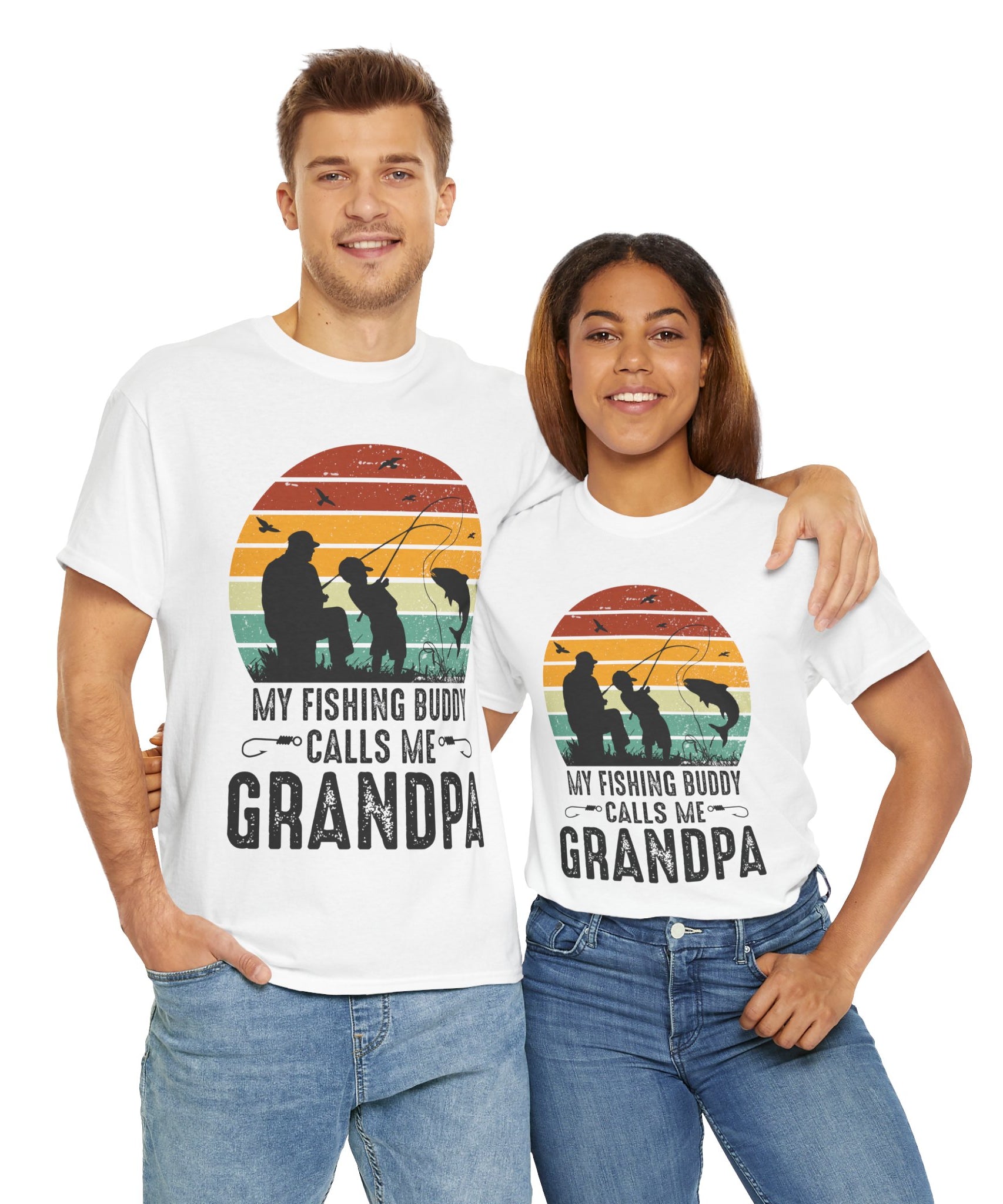 Family Fishing Day Graphic Tee