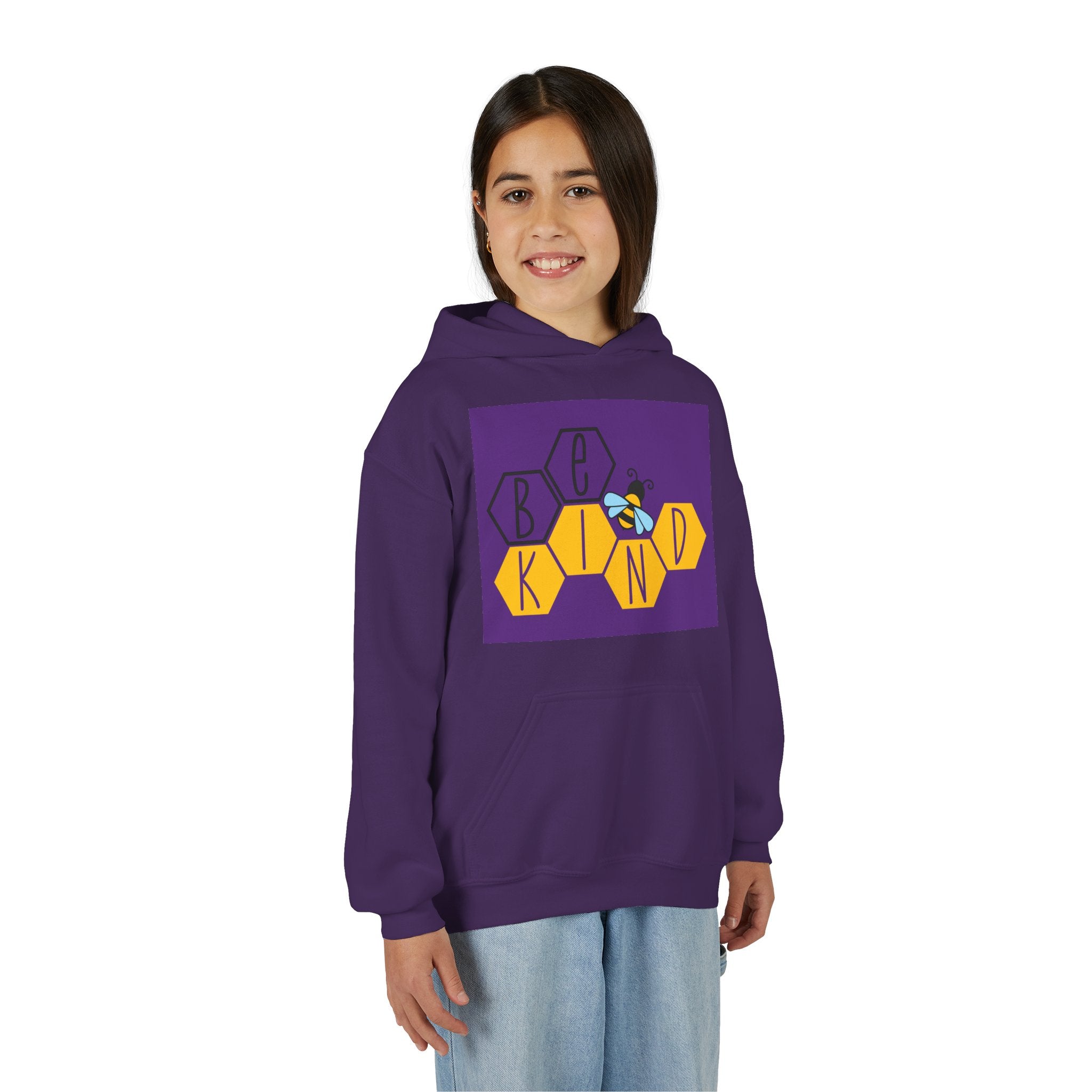 Bee Kind Unisex Kid's Hoodie – Cozy, Cute & Full of Heart