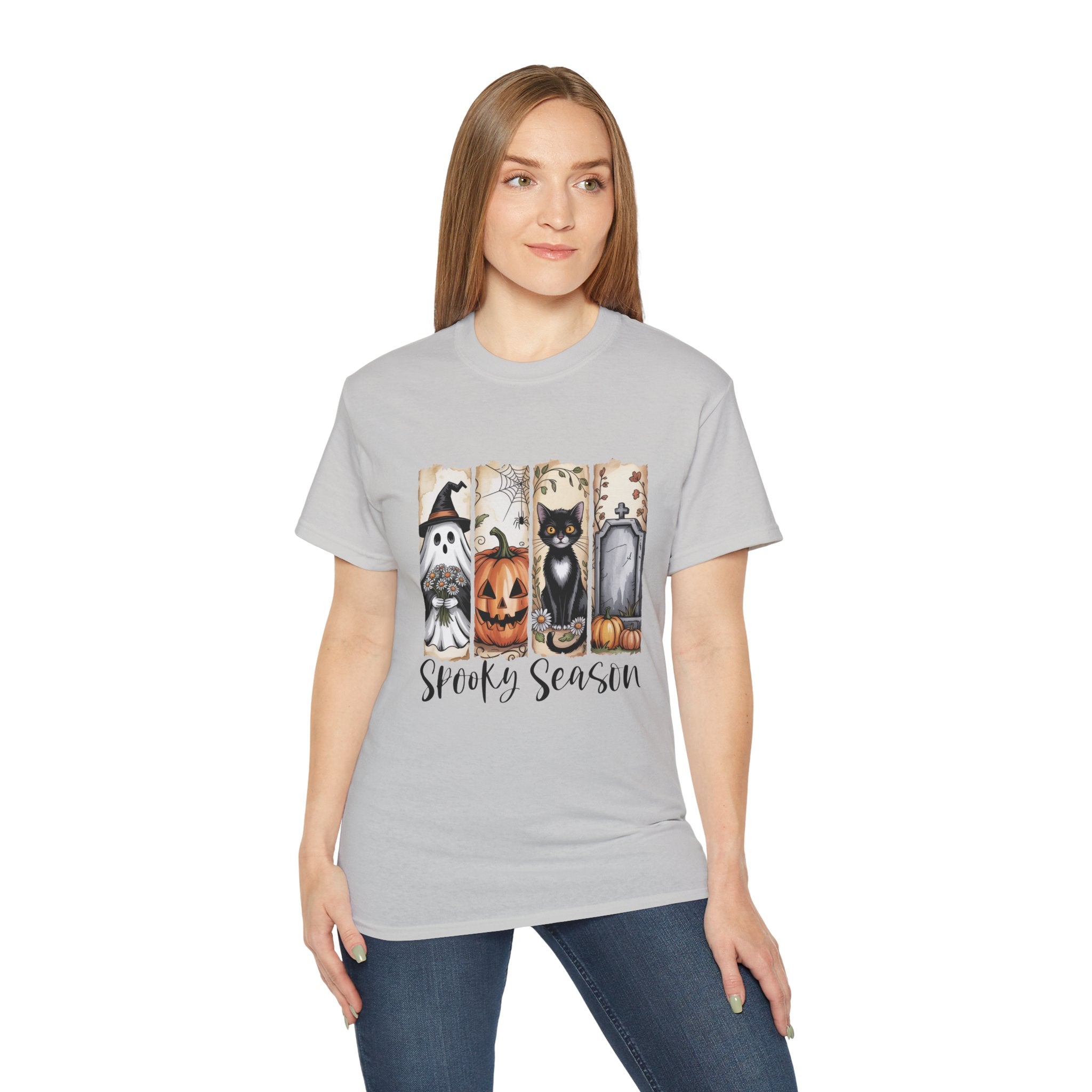 Unisex Spooky Season Tee - Inspirational Casual Wear, Christian T-Shirt, Motivational Gift, Faith-Based Apparel, Everyday Comfort