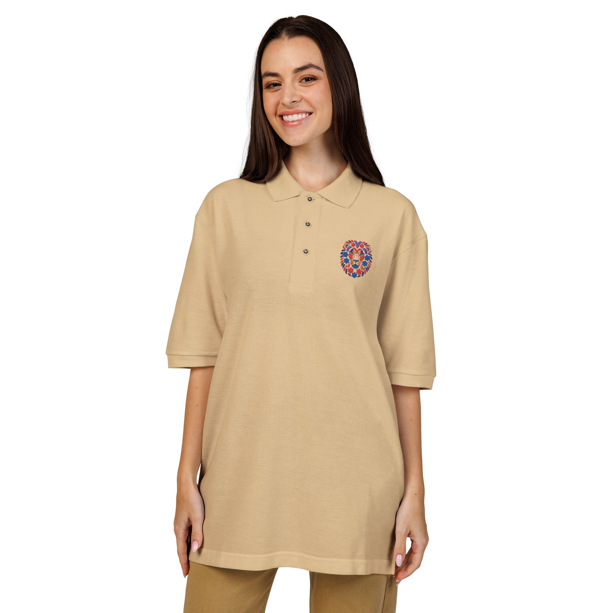 Embroidery Polo Shirt - Stylish, Comfortable, Unisex Shirt for Casual and Office Wear, Perfect Gift for Birthdays and Holidays