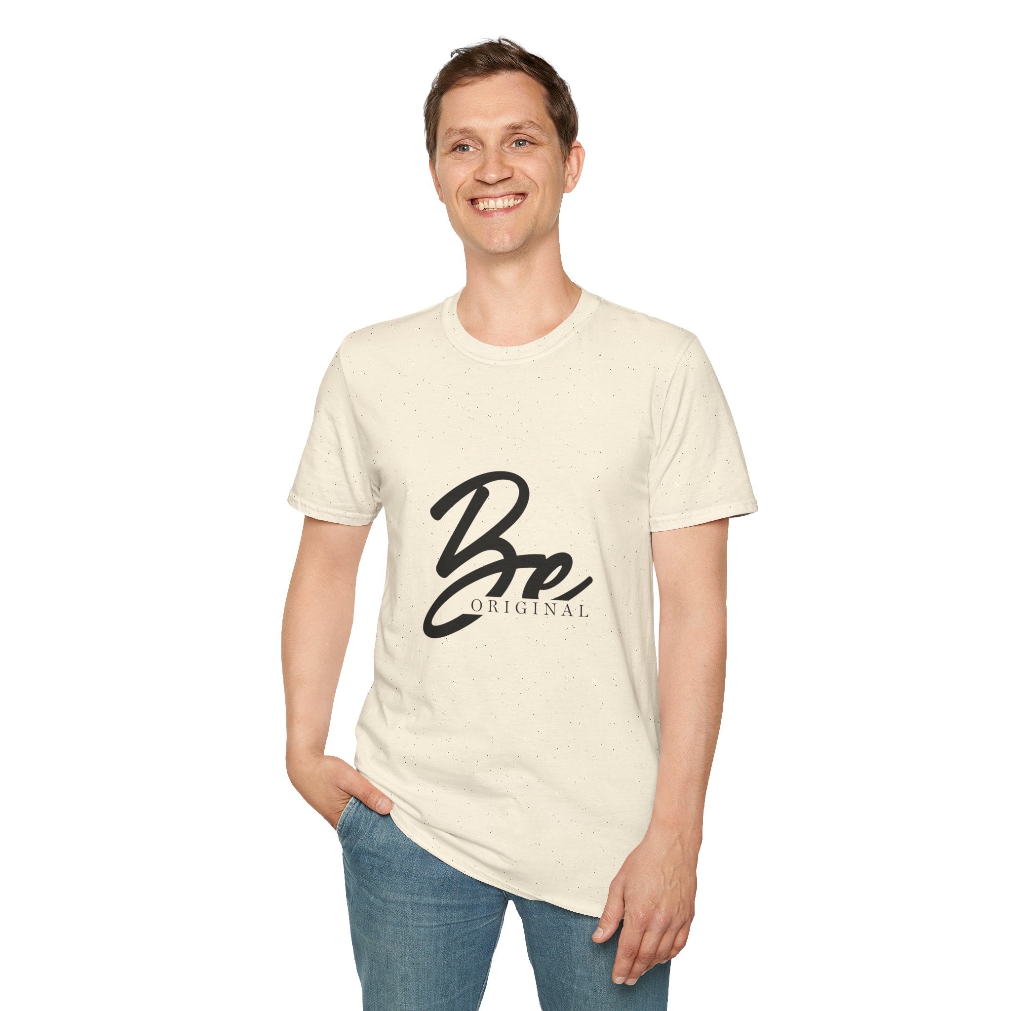 Unisex T-Shirt – "Be Original" Quote Tee - Positive Affirmation Shirt for Friends, Inspirational Tee