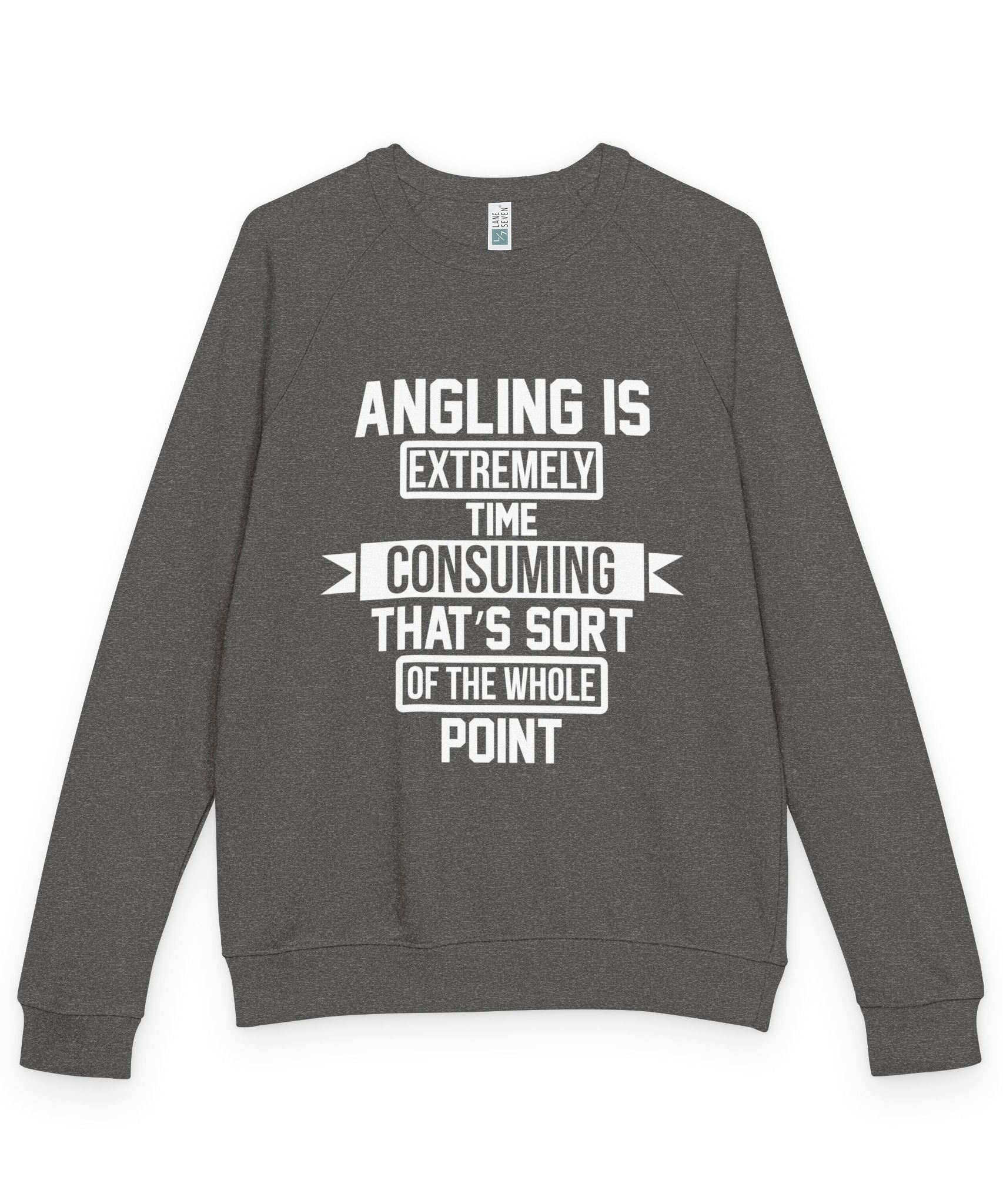 Crewneck Sweatshirt – Angling Quote for Fishers | Gallory Hive