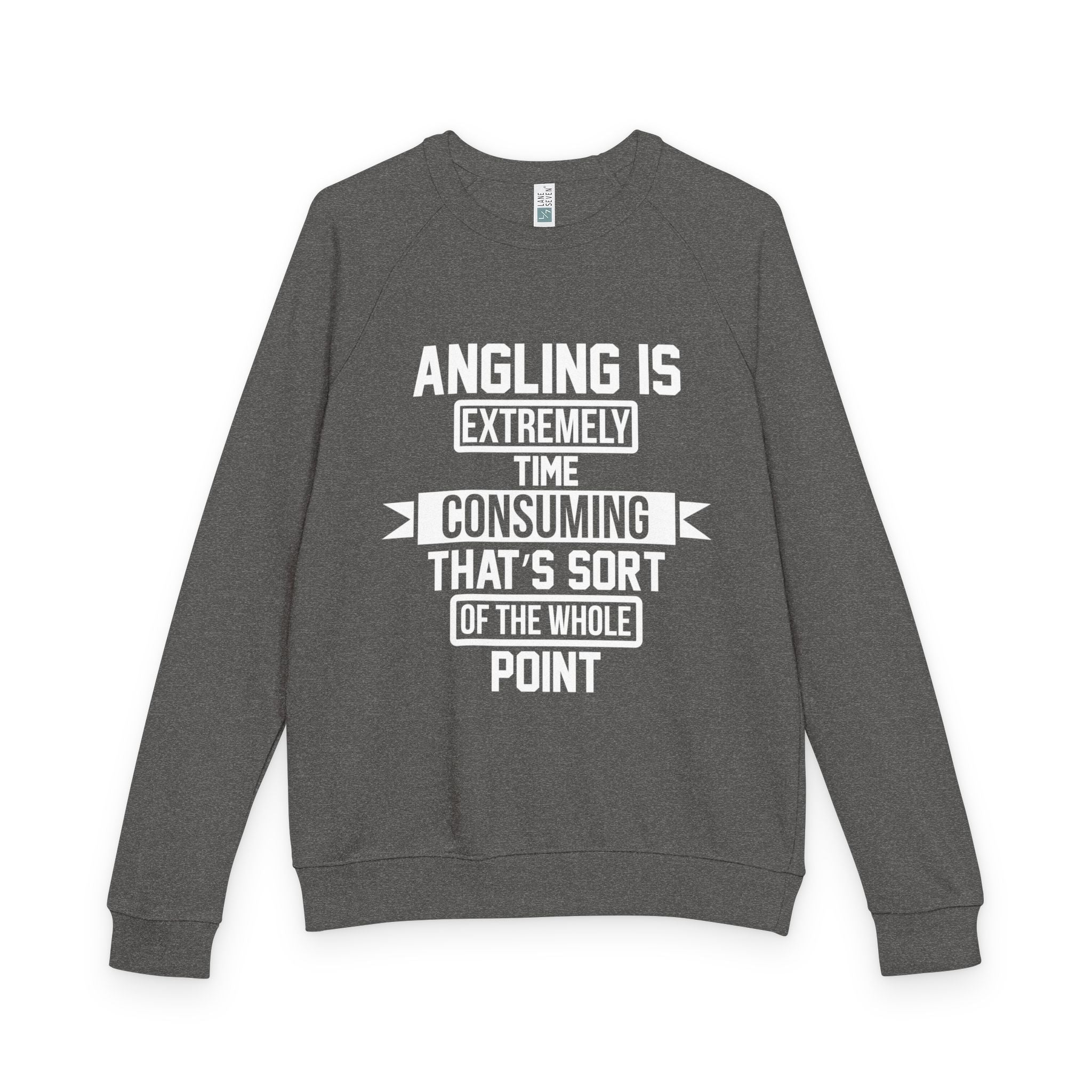 Crewneck Sweatshirt – Angling Quote for Fishers | Gallory Hive