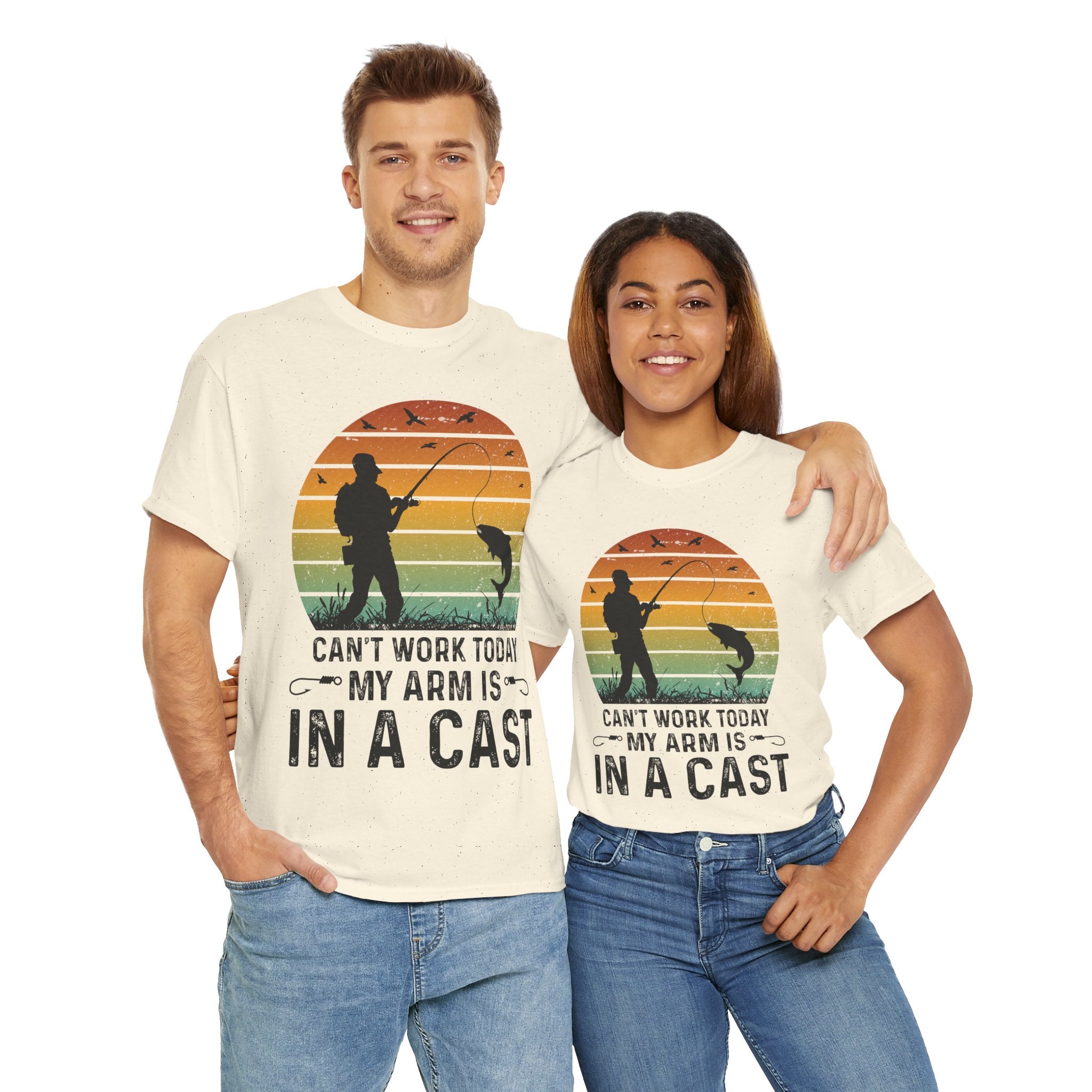 Retro Fisherman Humor Shirt