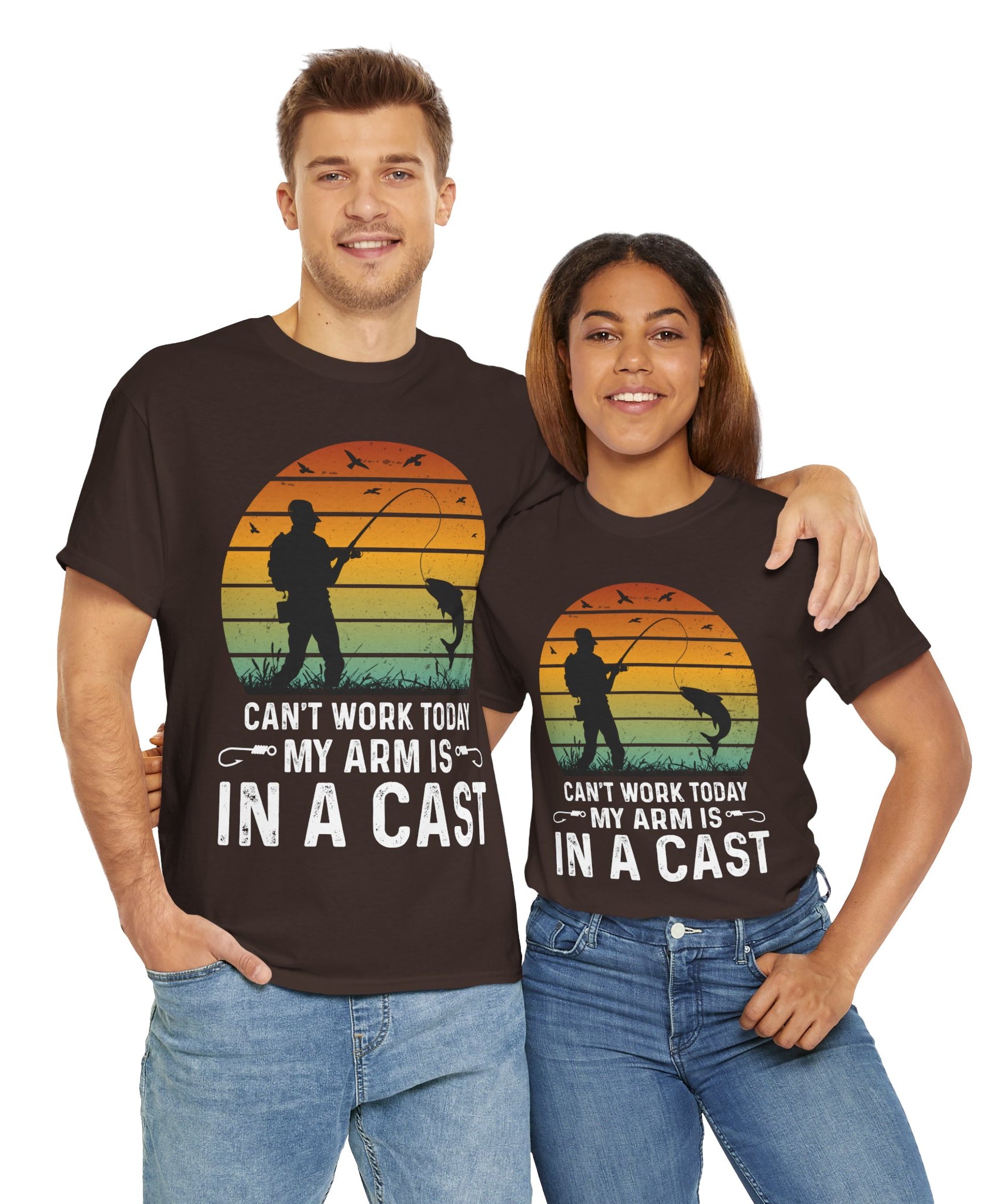 Retro Fisherman Humor Shirt