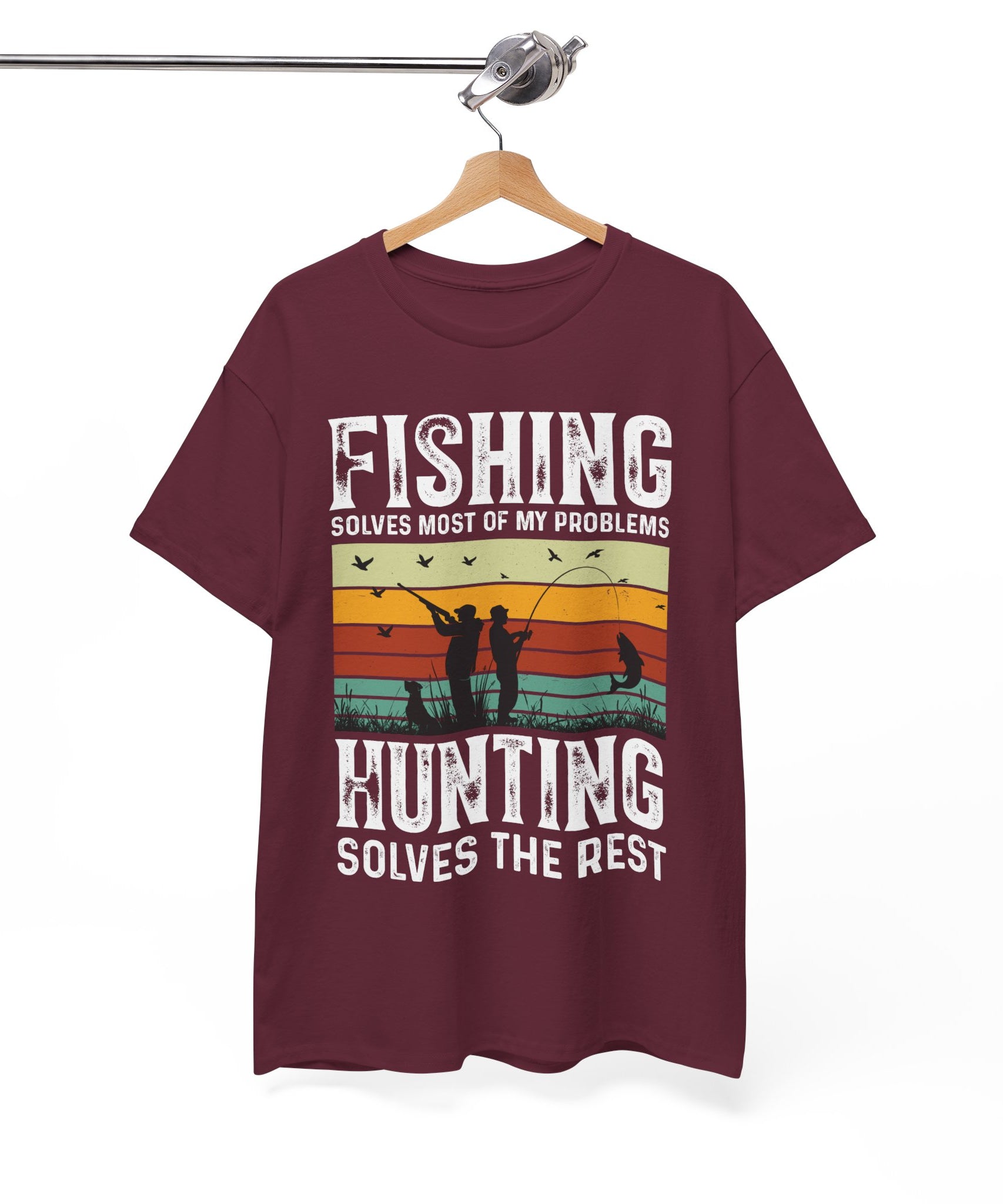 Funny Hunt and Fish Shirt for Men | Gallory Hive